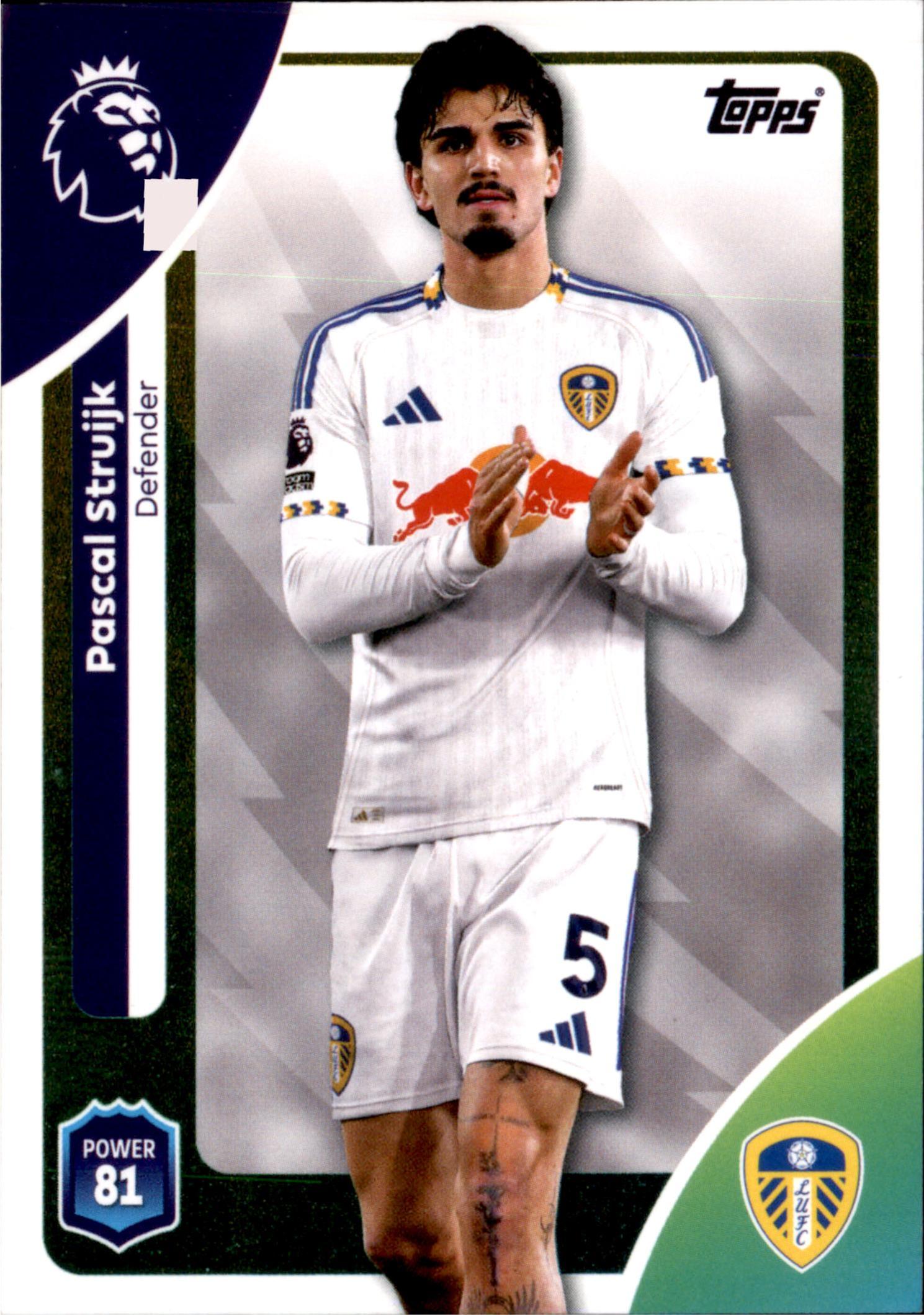 Pascal Struijk #328 – Topps Premier League 2025/26