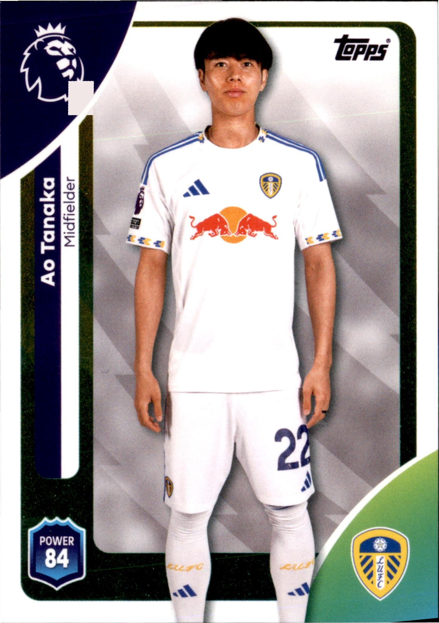 Ao Tanaka #331 – Topps Premier League 2025/26