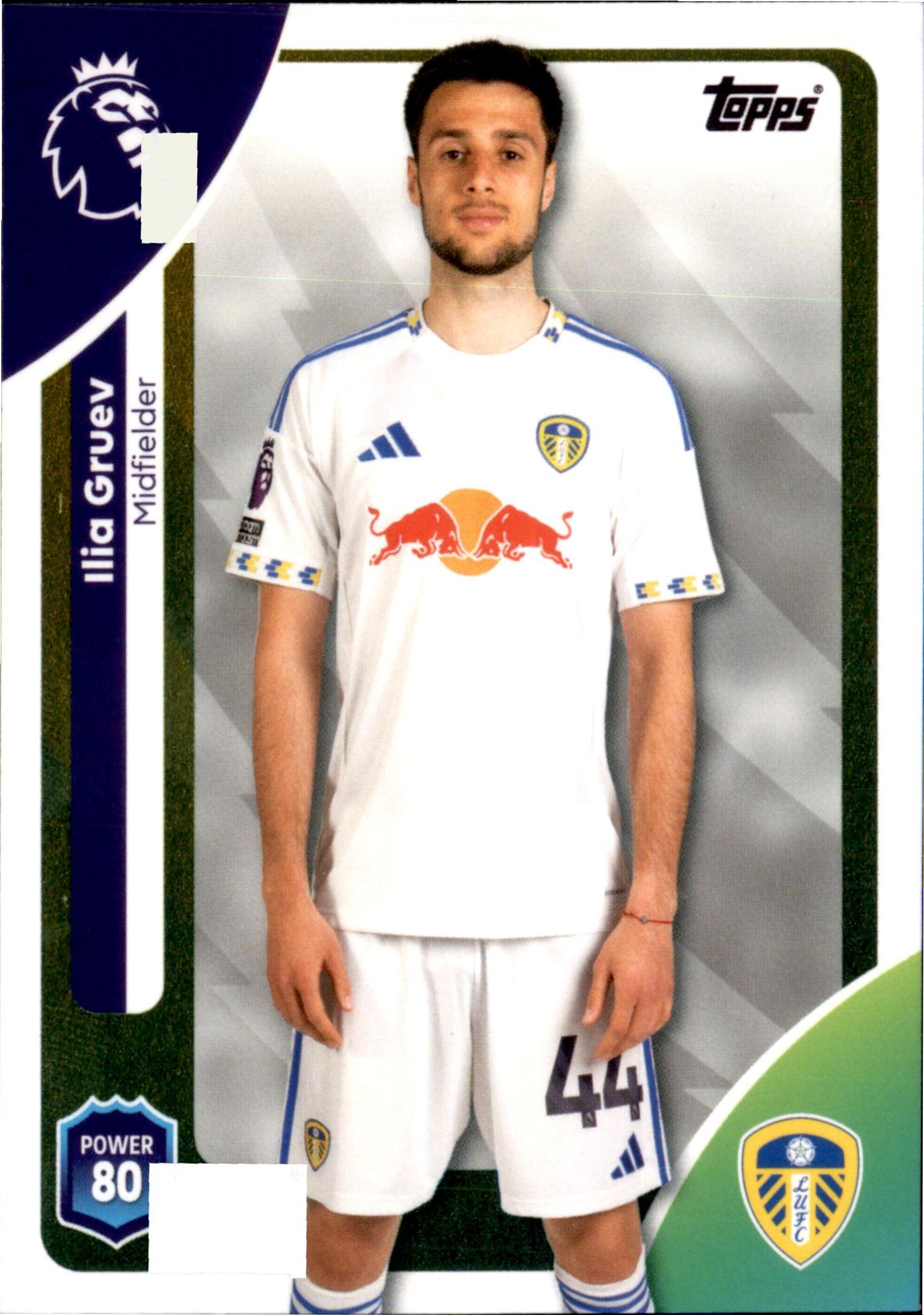 Ilia Gruev #333 – Topps Premier League 2025/26