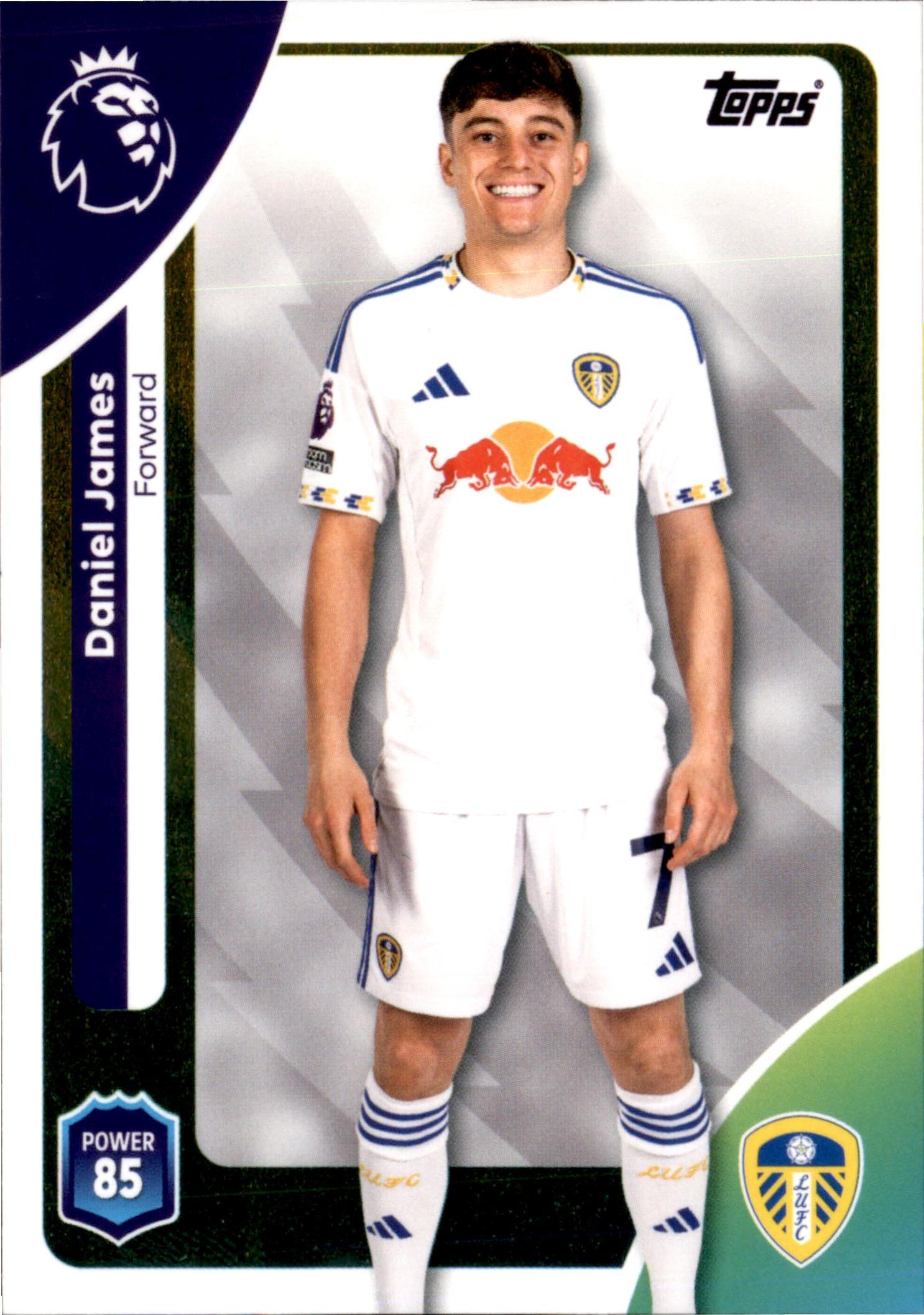 Daniel James #337 – Topps Premier League 2025/26