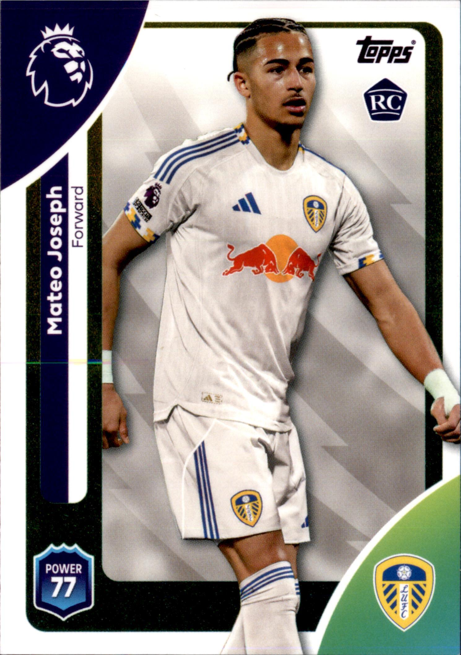 Mateo Joseph #335 – Topps Premier League 2025/26
