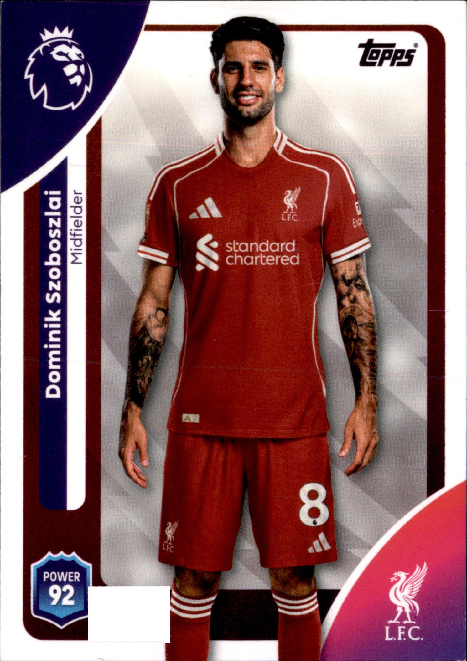Dominik Szoboszlai #171 – Topps Premier League 2025/26