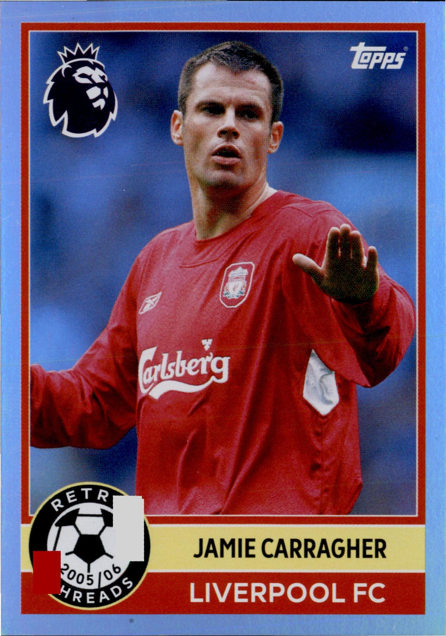 Jamie Carragher #391 – Topps Premier League 2025/26