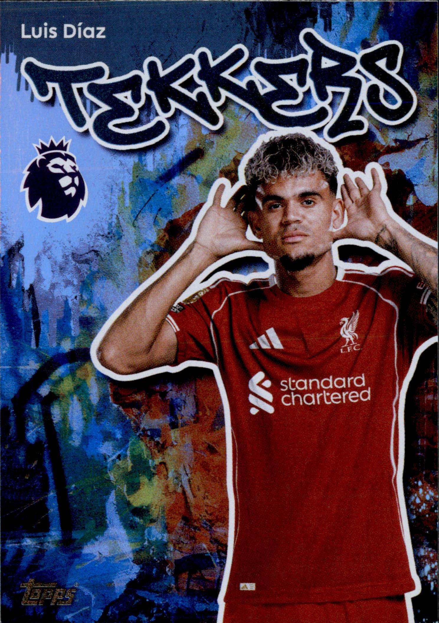 Luis Díaz #180 – Topps Premier League 2025/26