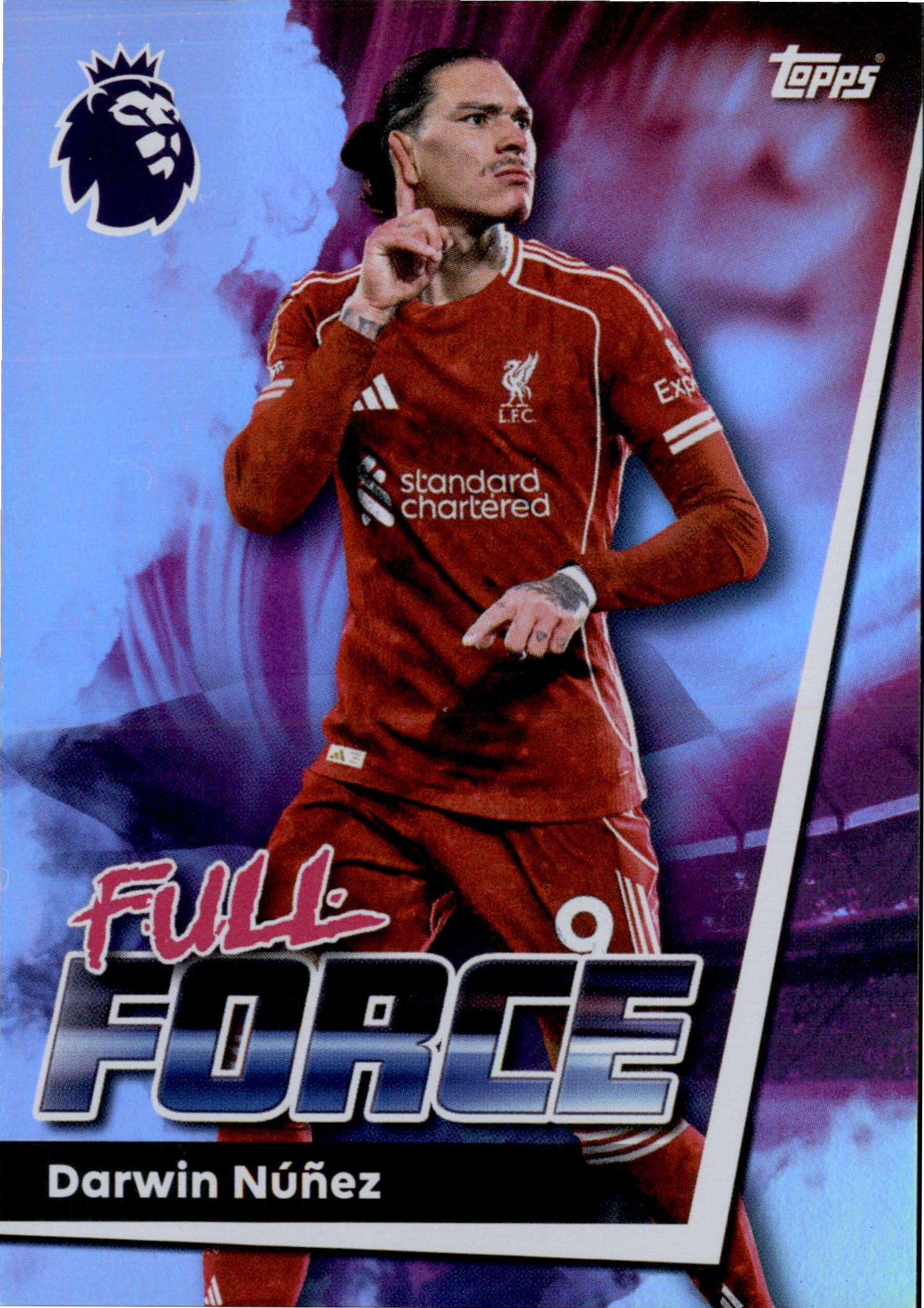 Darwin Núñez #179 – Topps Premier League 2025/26