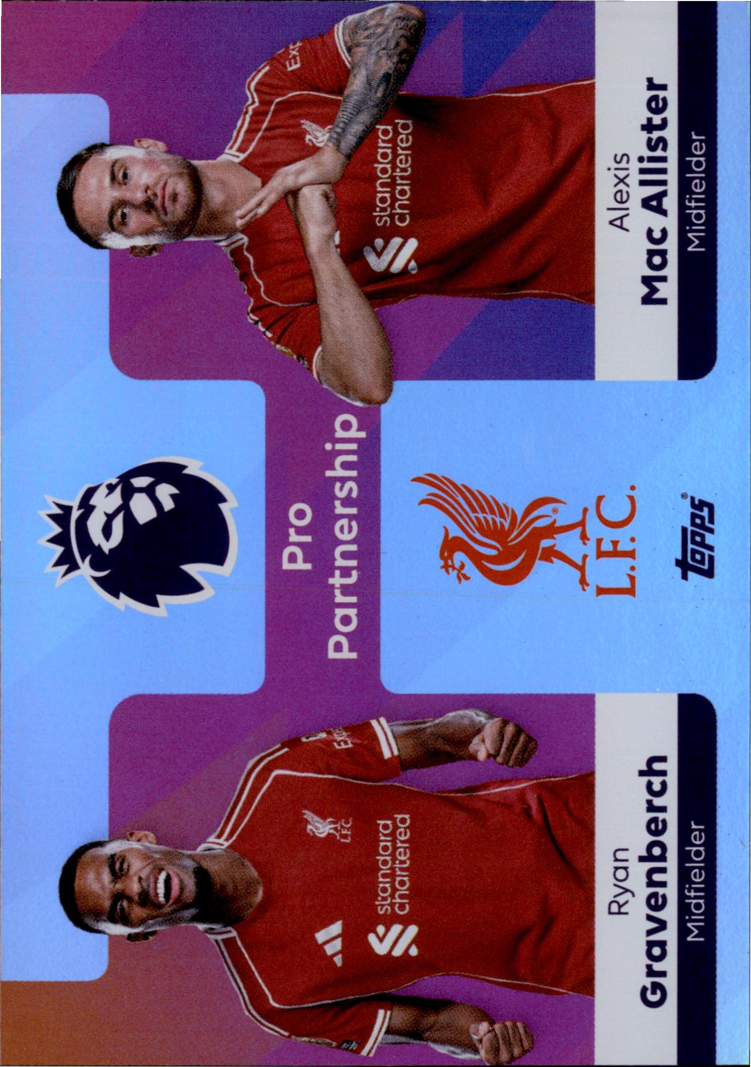 Ryan Gravenberch/Alexis Mac Allister #371 – Topps Premier League 2025/26