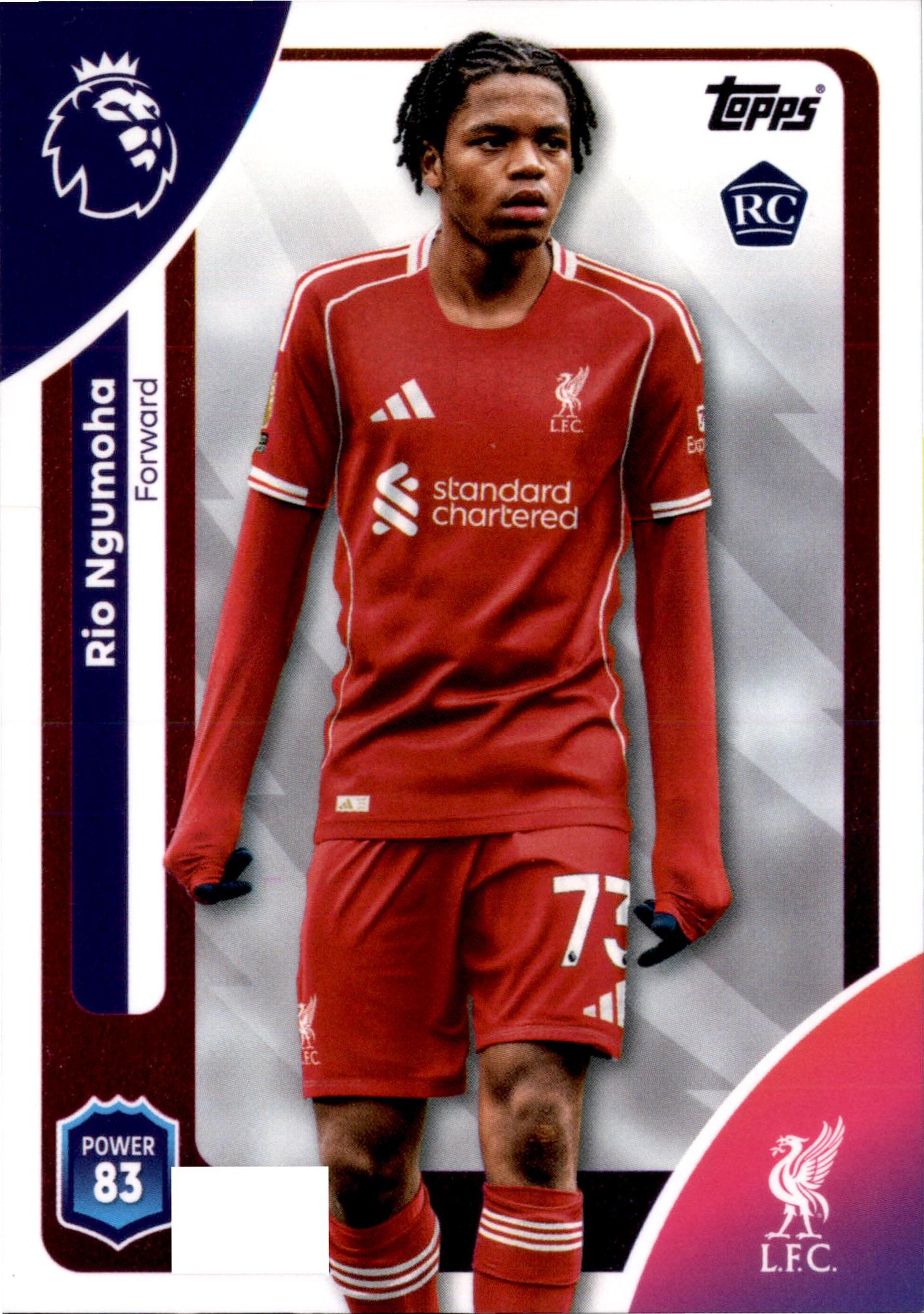 Rio Ngumoha #172 – Topps Premier League 2025/26