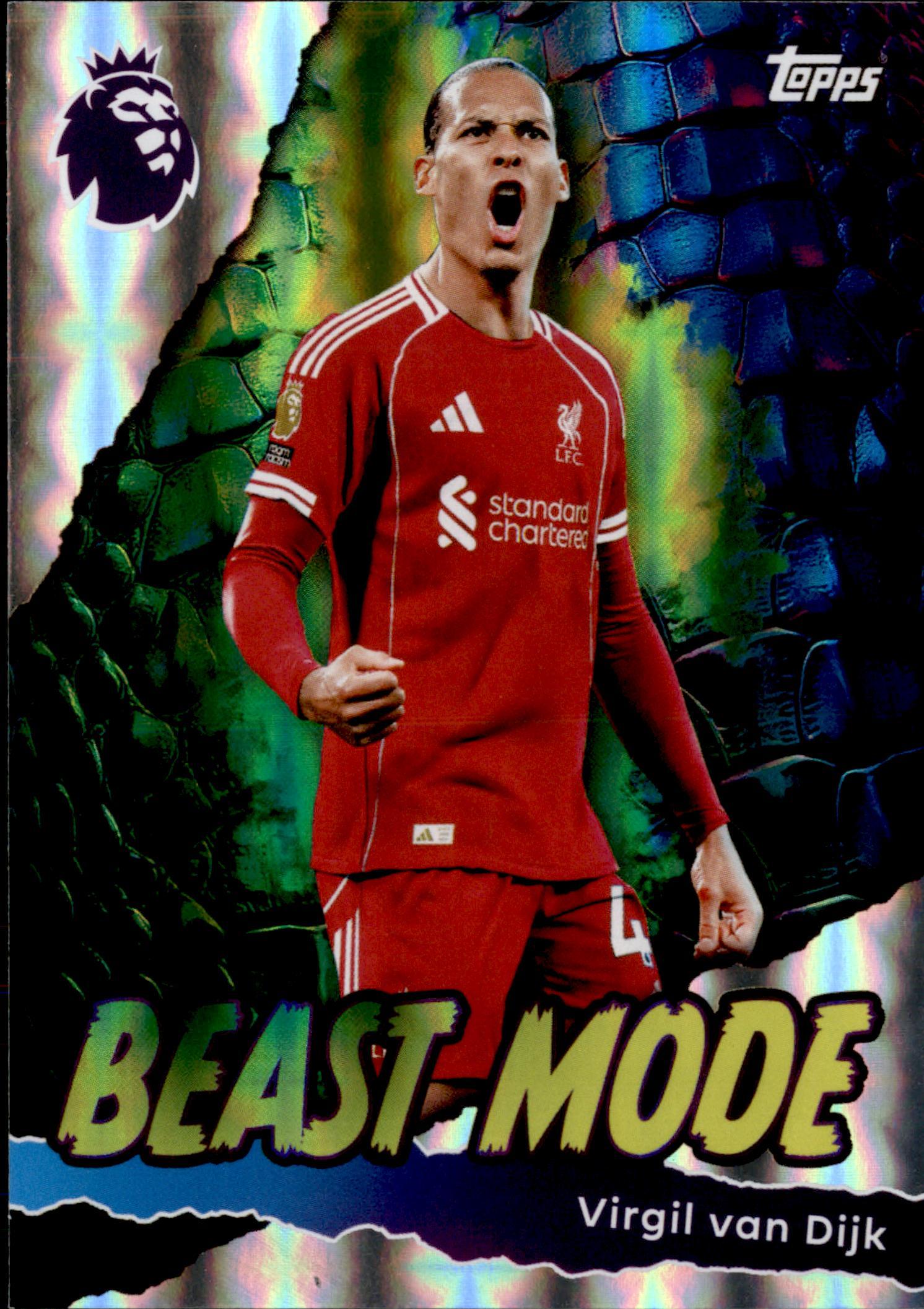 Virgil van Dijk #430 – Topps Premier League 2025/26
