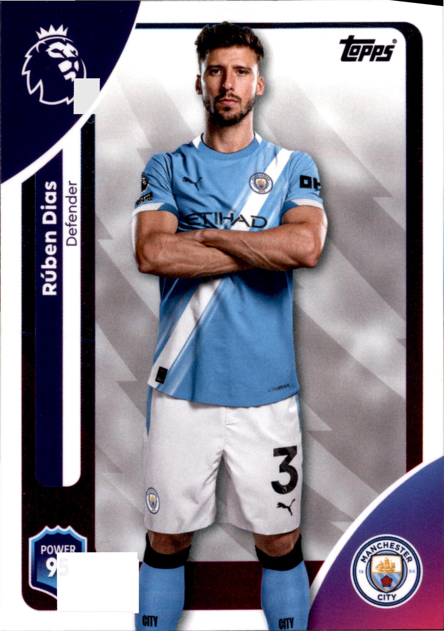 Rúben Dias #183 – Topps Premier League 2025/26