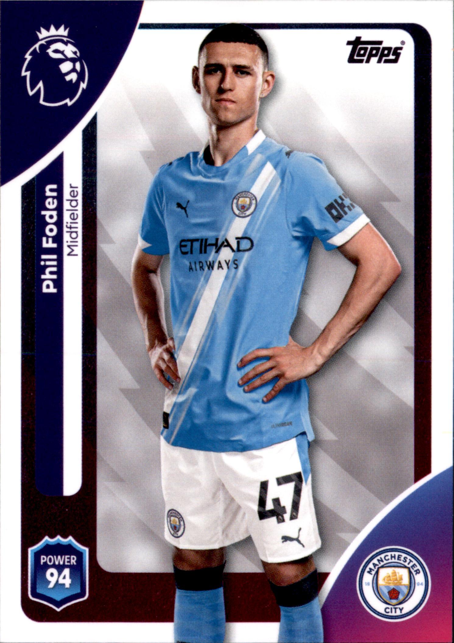 Phil Foden #190 – Topps Premier League 2025/26