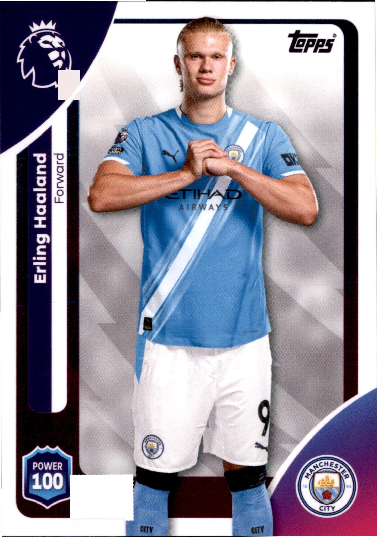 Erling Haaland #195 – Topps Premier League 2025/26