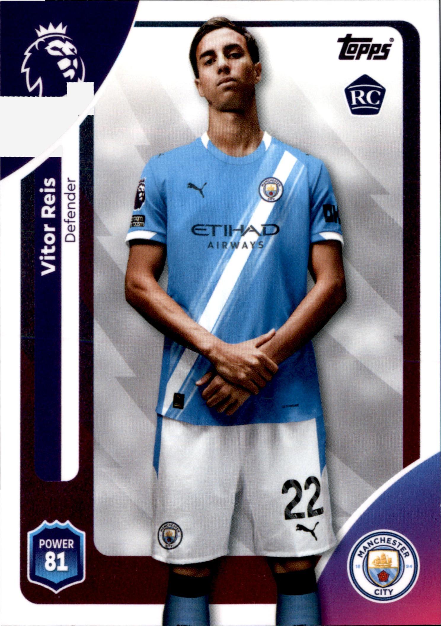 Vitor Reis #185 – Topps Premier League 2025/26