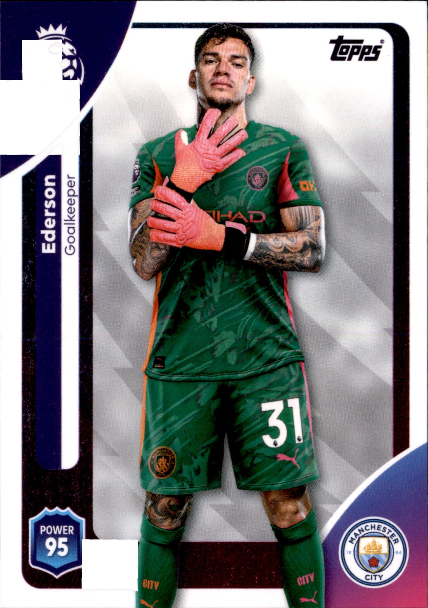 Ederson #182 – Topps Premier League 2025/26