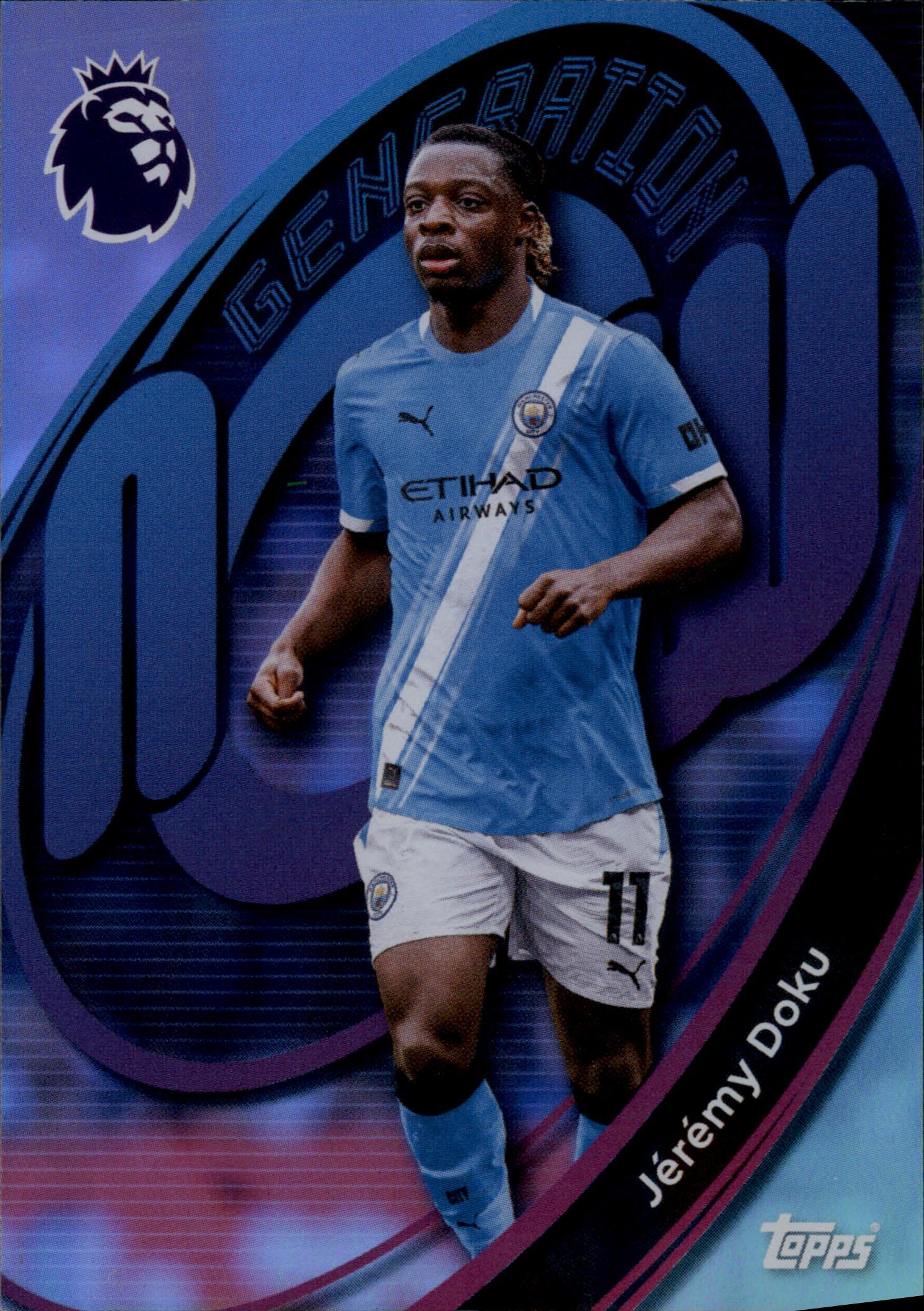 Jérémy Doku #196 – Topps Premier League 2025/26