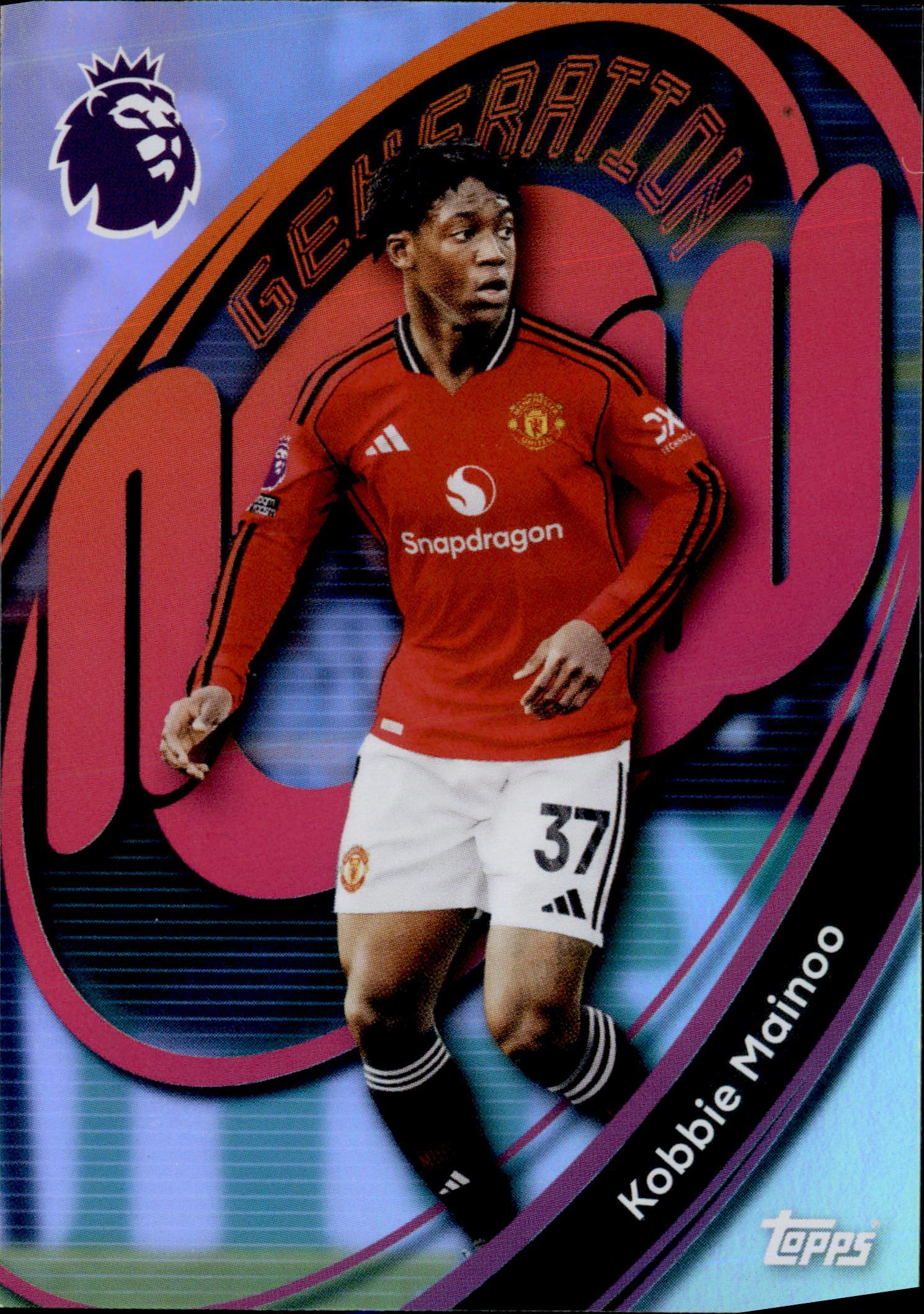 Kobbie Mainoo #214 – Topps Premier League 2025/26