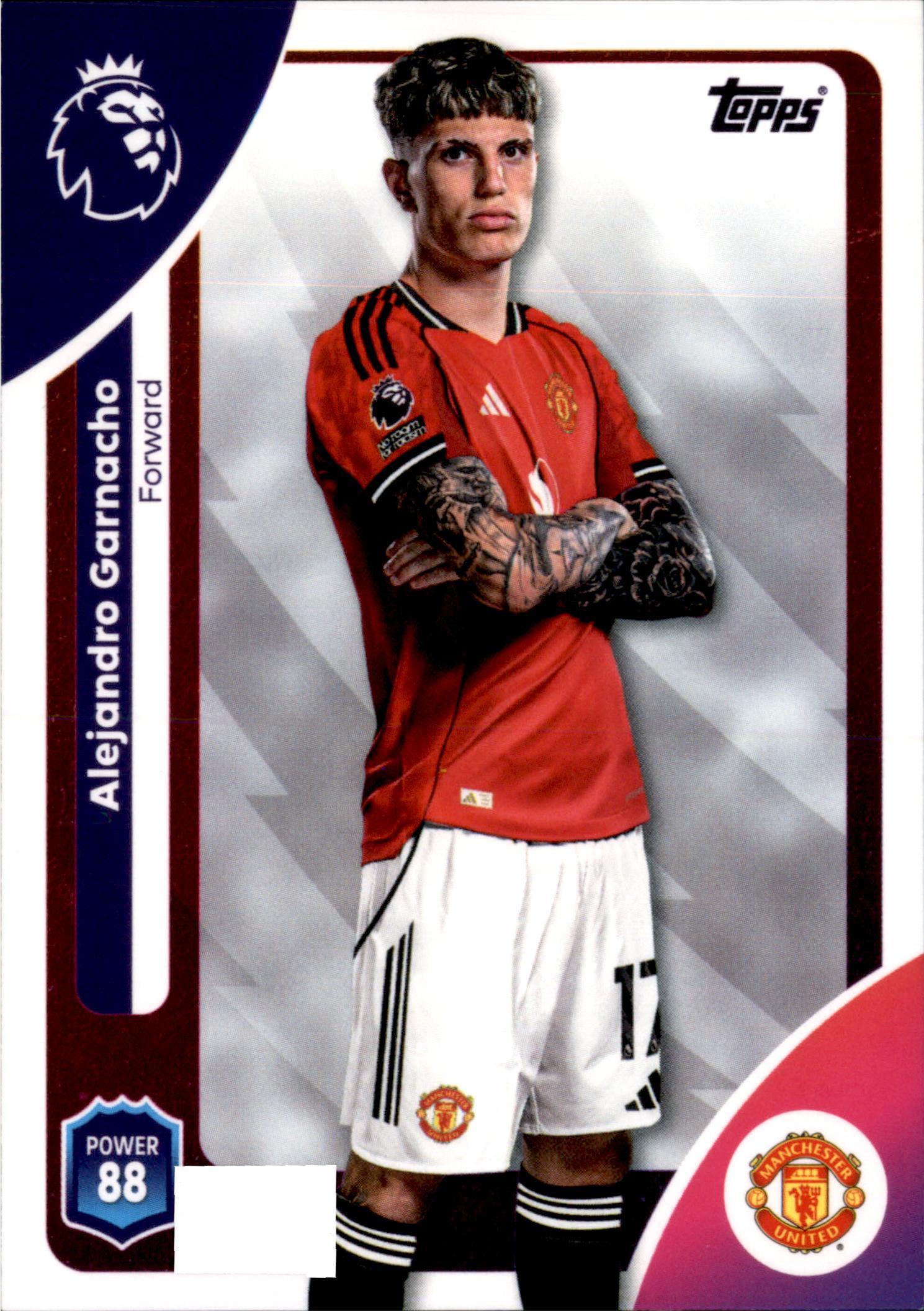 Alejandro Garnacho #210 – Topps Premier League 2025/26