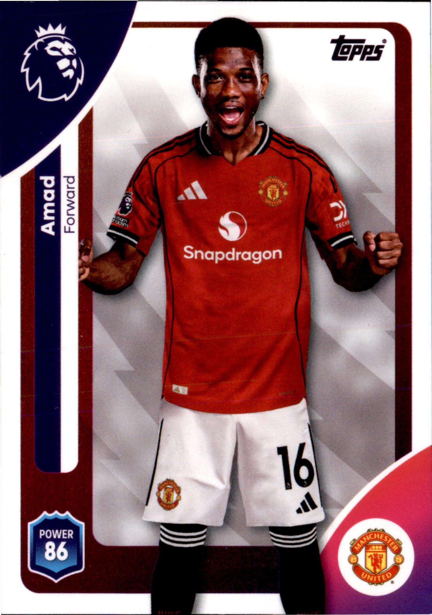 Amad #211 – Topps Premier League 2025/26
