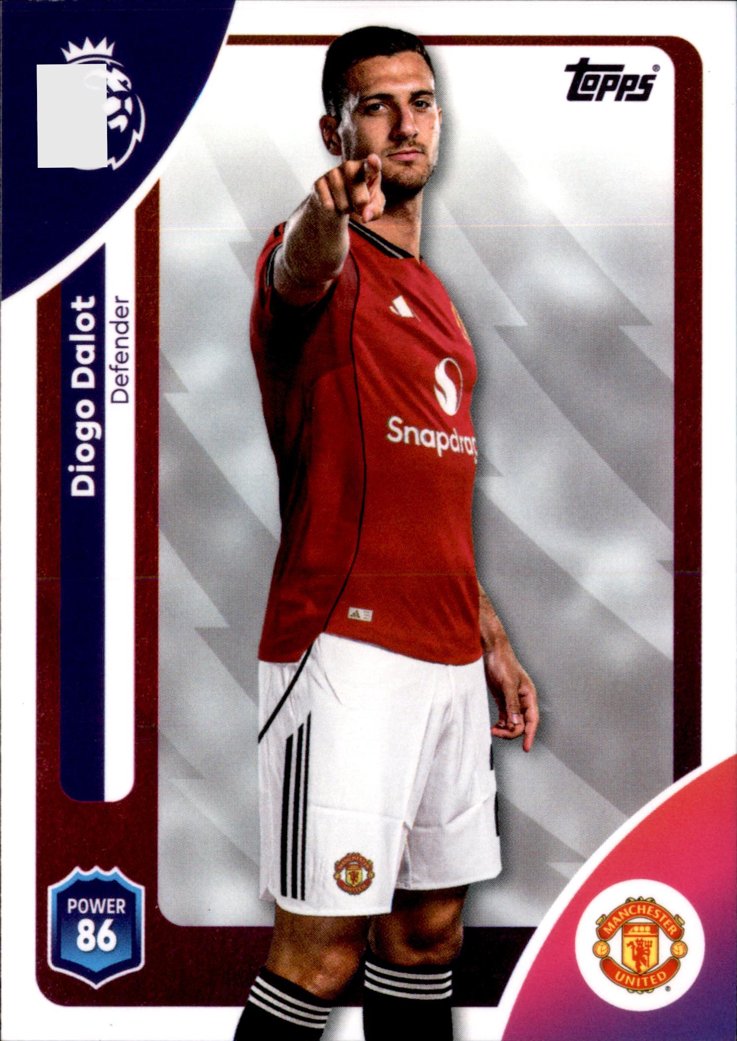 Diogo Dalot #204 – Topps Premier League 2025/26