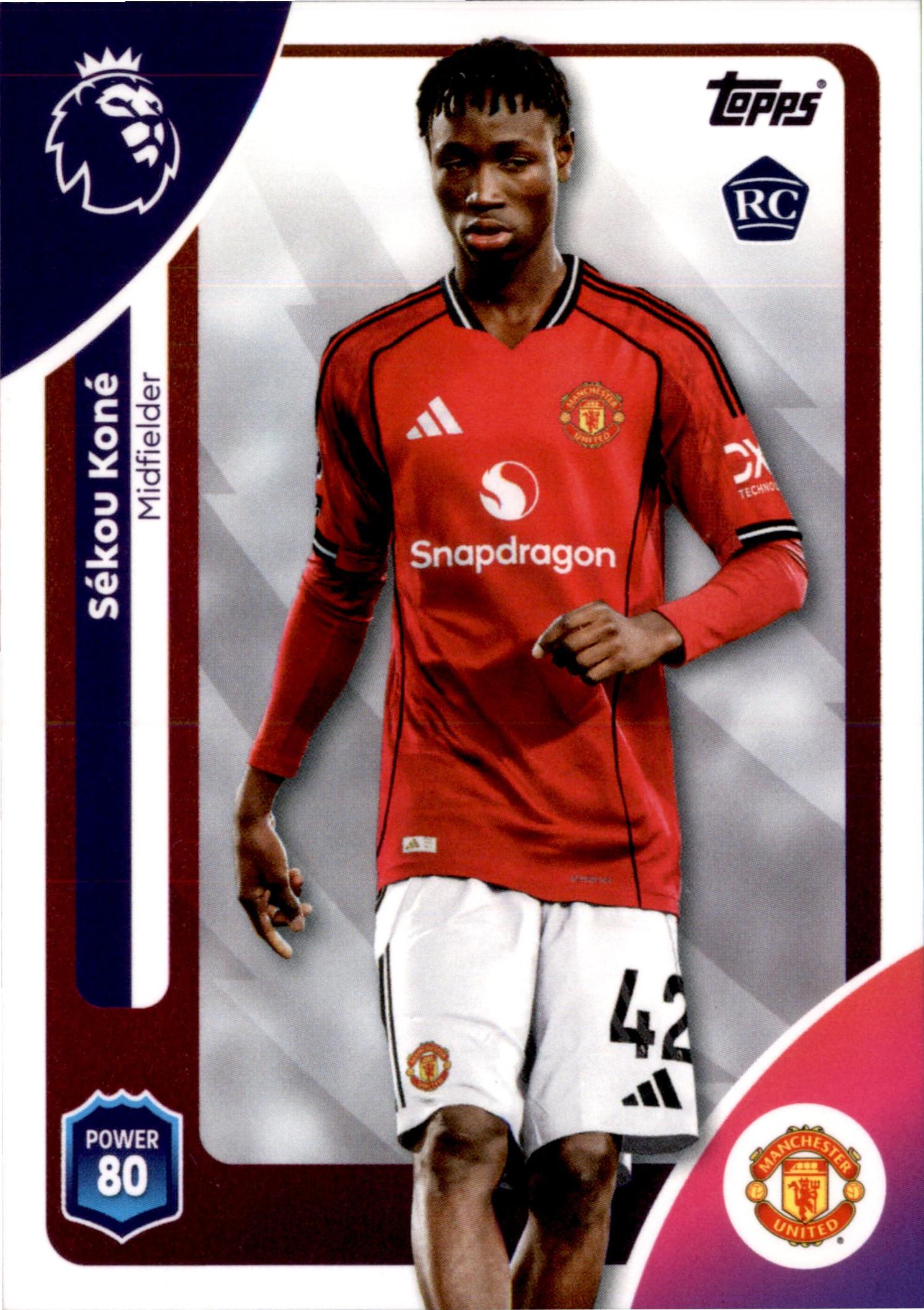 Sékou Koné #205 – Topps Premier League 2025/26