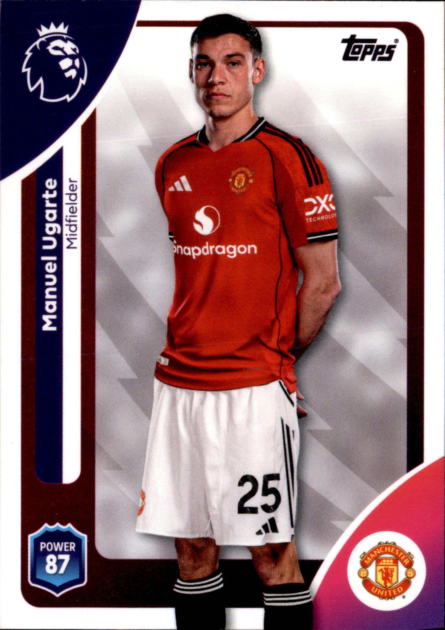 Manuel Ugarte #207 – Topps Premier League 2025/26