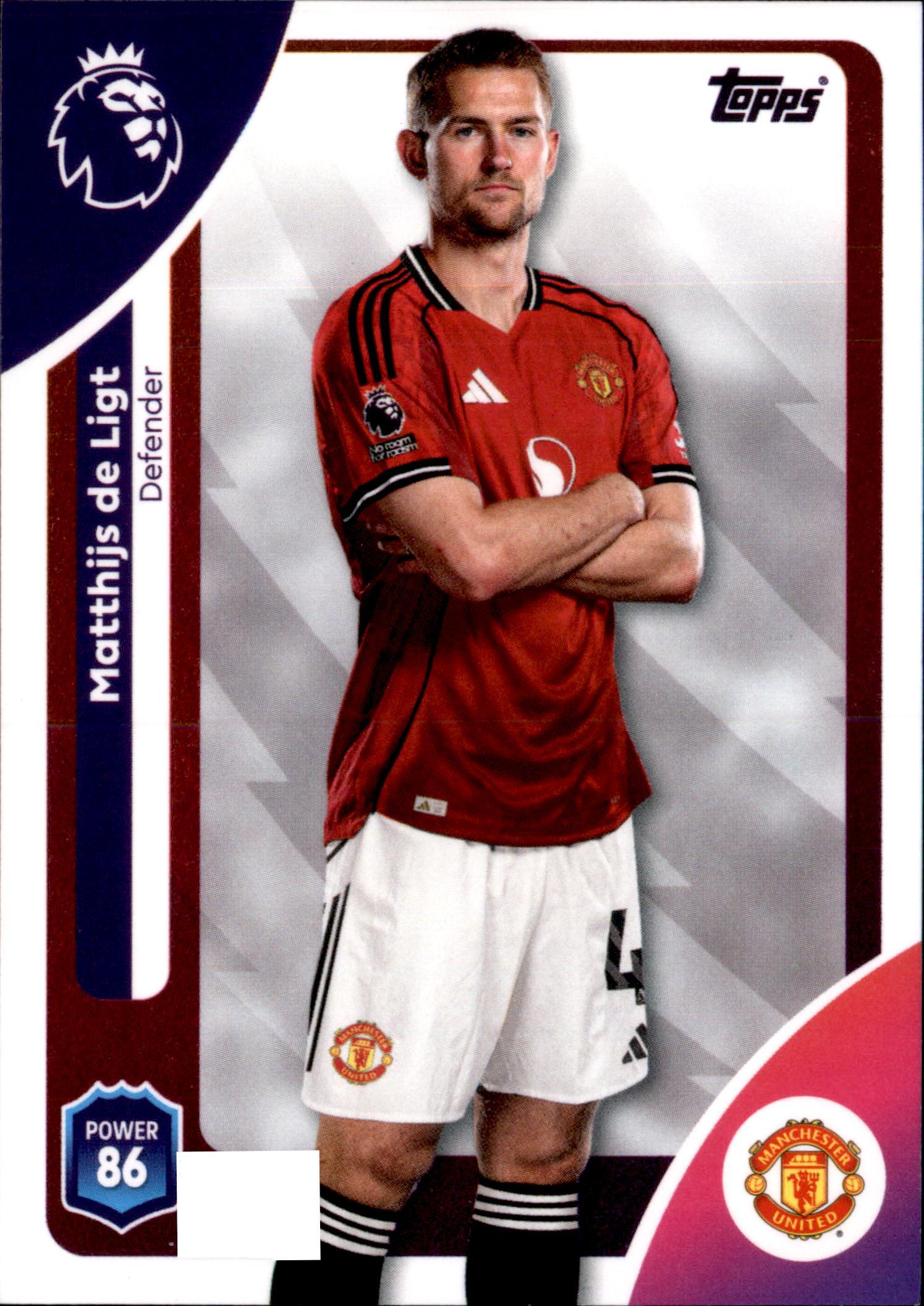 Matthijs de Ligt #201 – Topps Premier League 2025/26