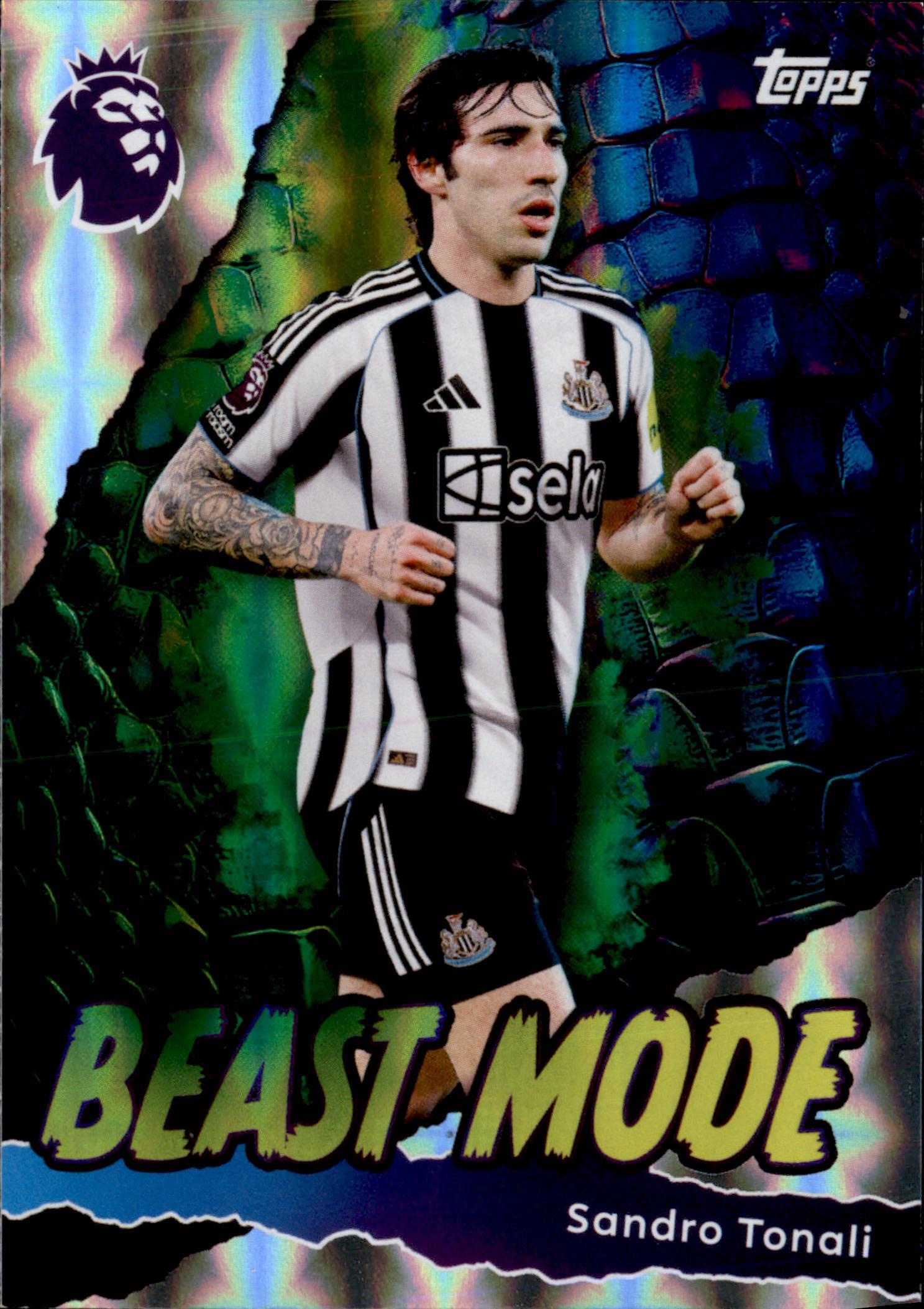 Sandro Tonali #433 – Topps Premier League 2025/26
