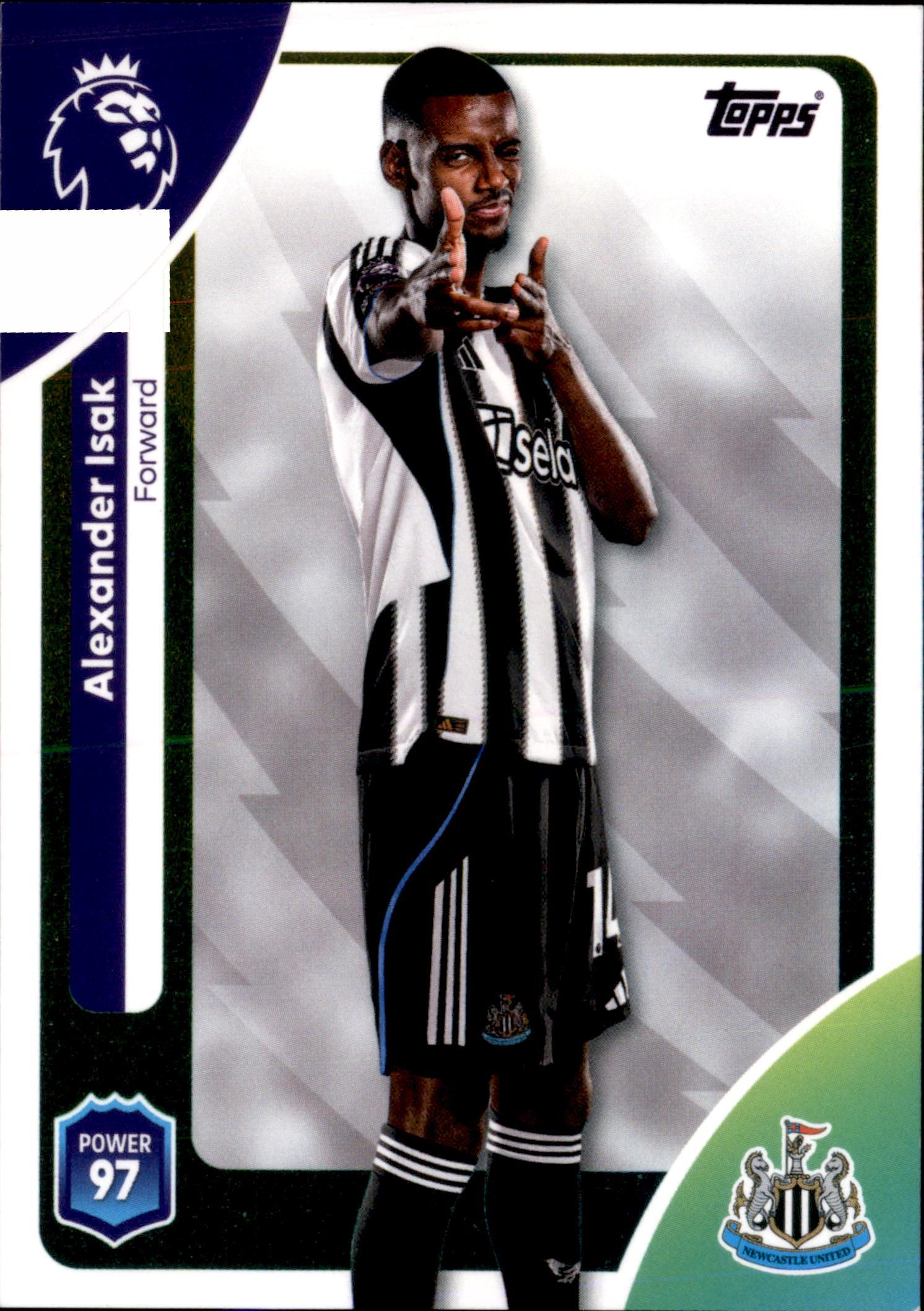Alexander Isak #231 – Topps Premier League 2025/26
