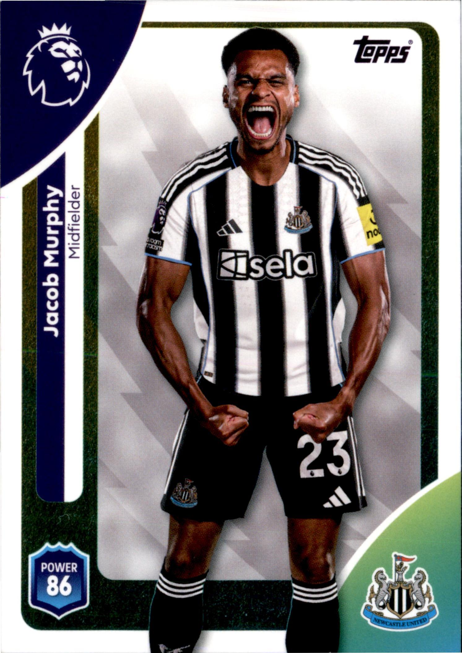 Jacob Murphy #228 – Topps Premier League 2025/26