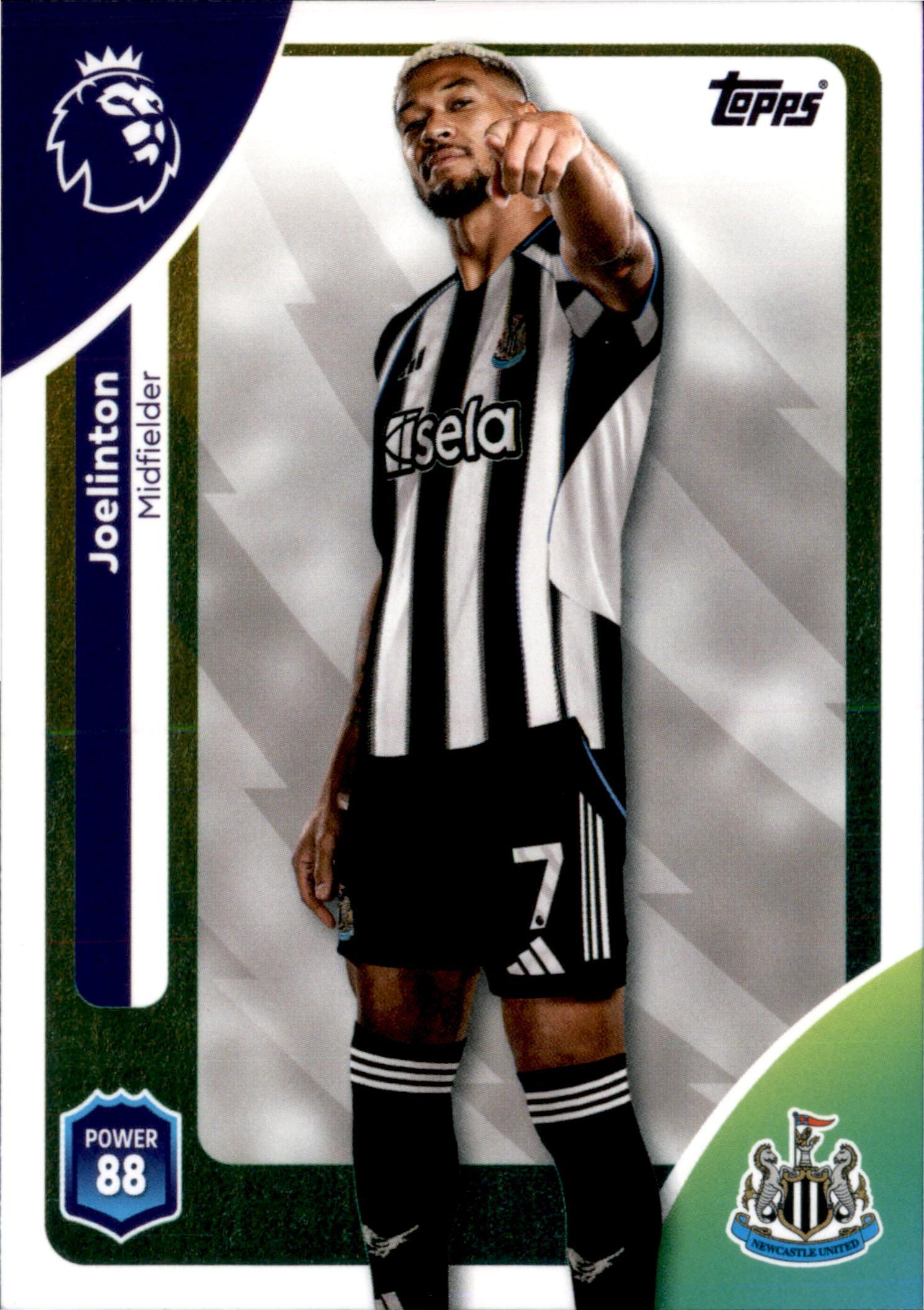 Joelinton #226 – Topps Premier League 2025/26