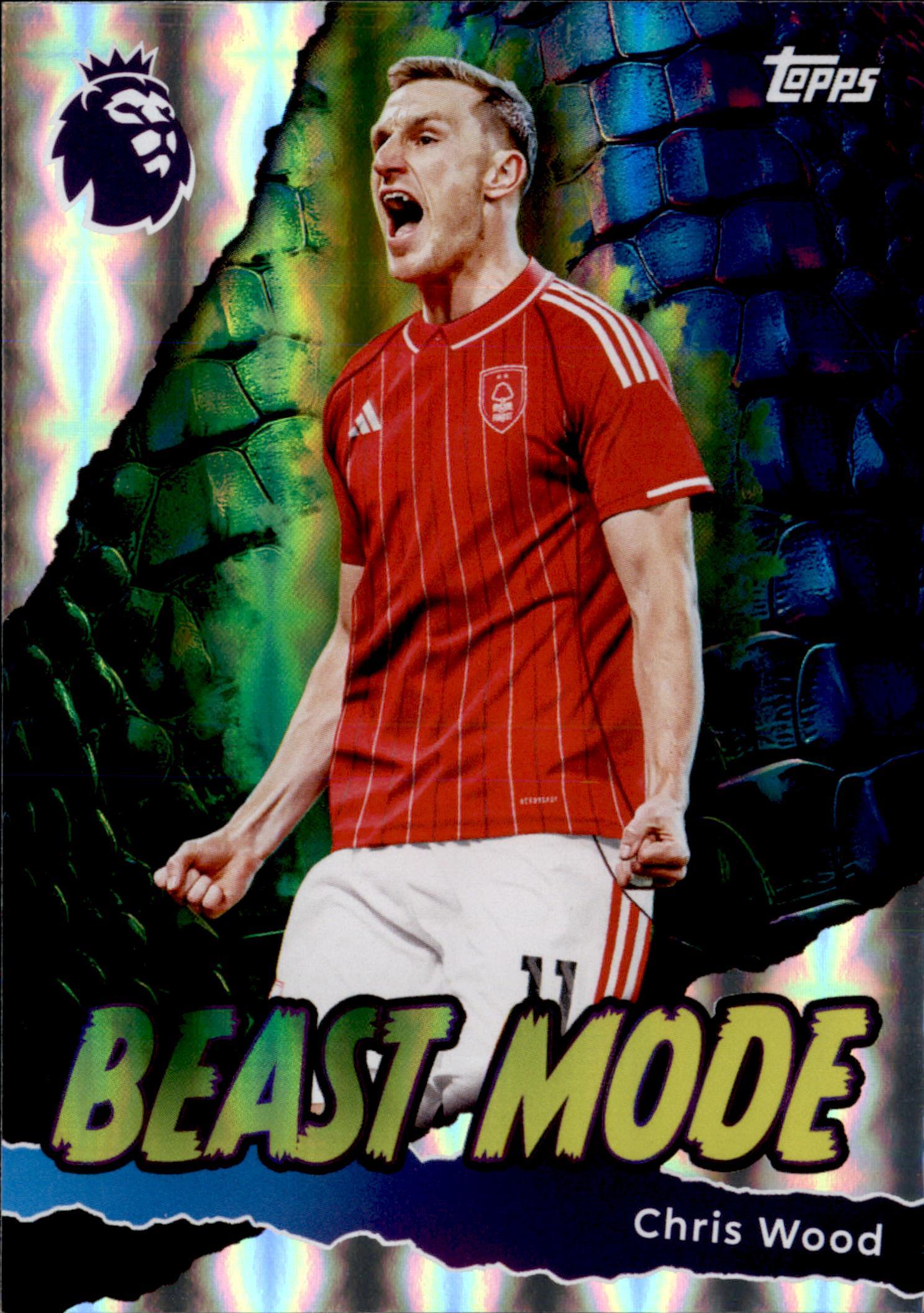 Chris Wood #434 – Topps Premier League 2025/26