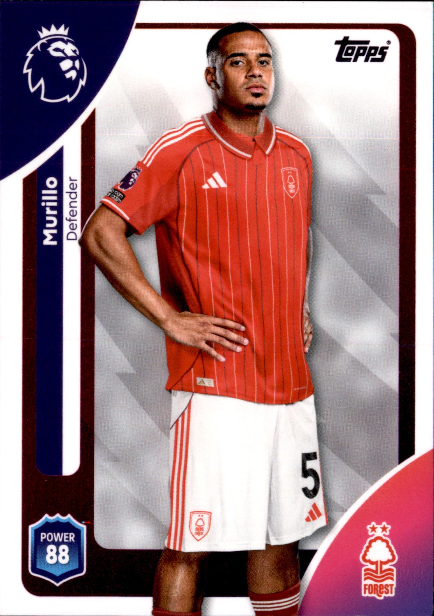 Murillo #239 – Topps Premier League 2025/26