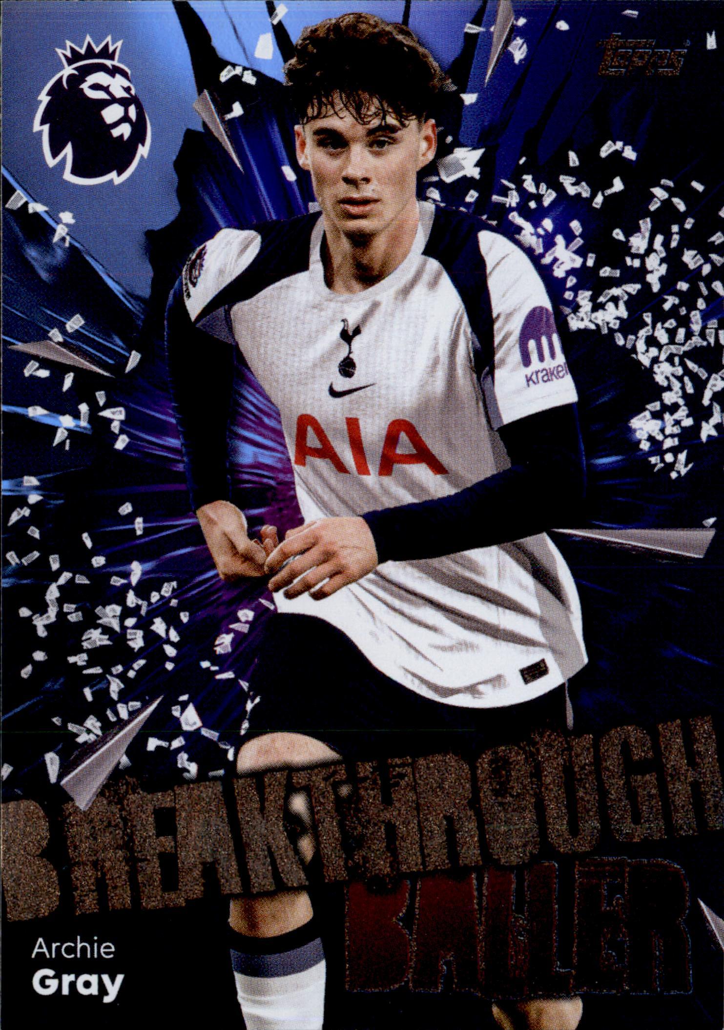 Archie Gray #270 – Topps Premier League 2025/26