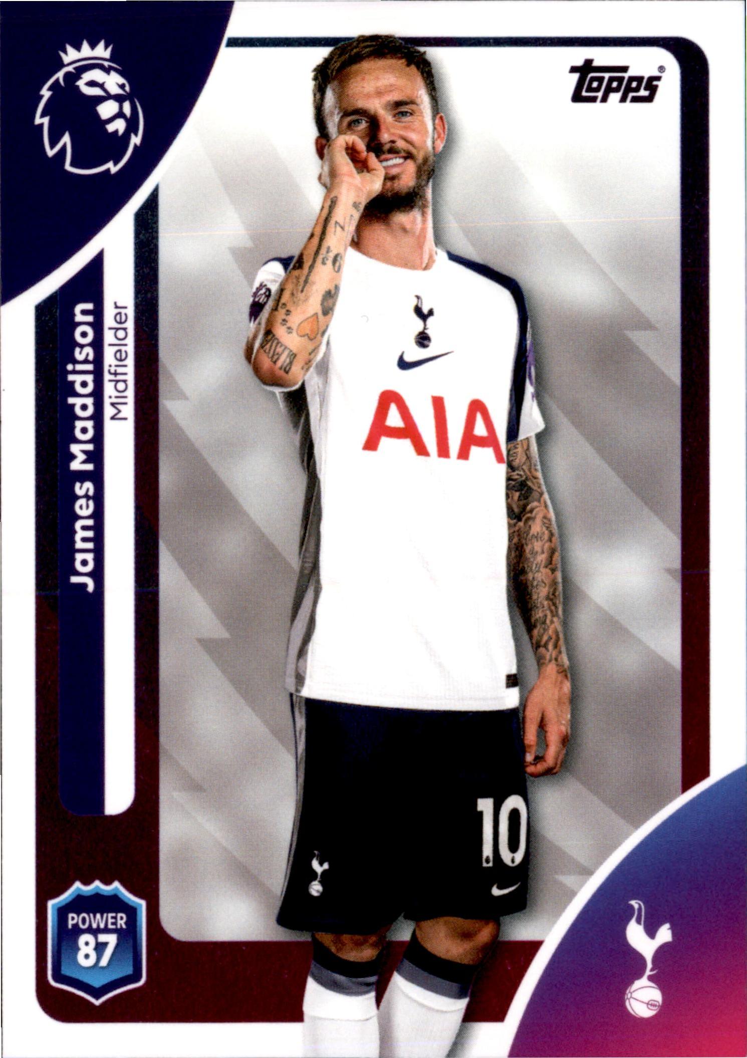 James Maddison #262 – Topps Premier League 2025/26