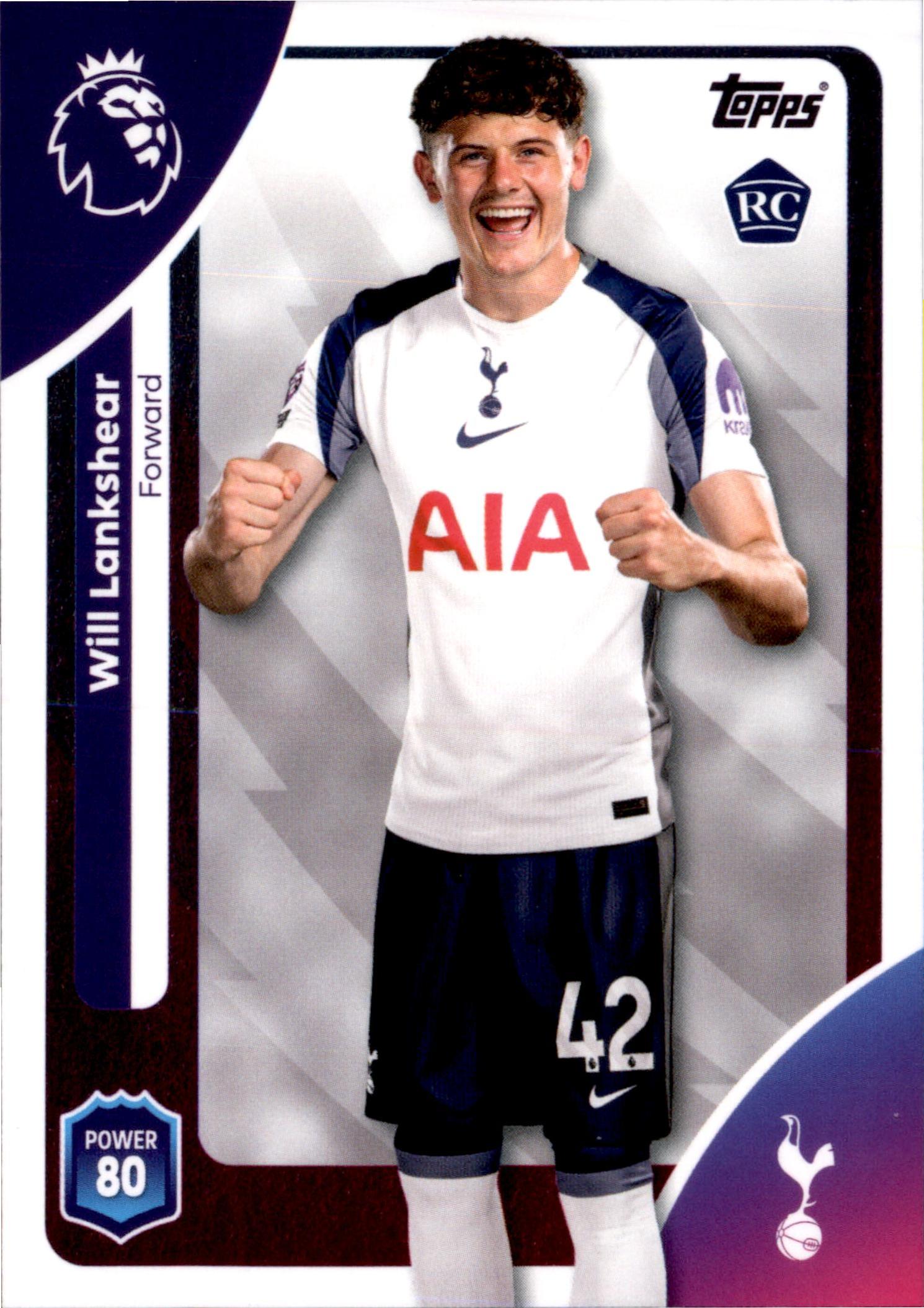 Will Lankshear #263 – Topps Premier League 2025/26