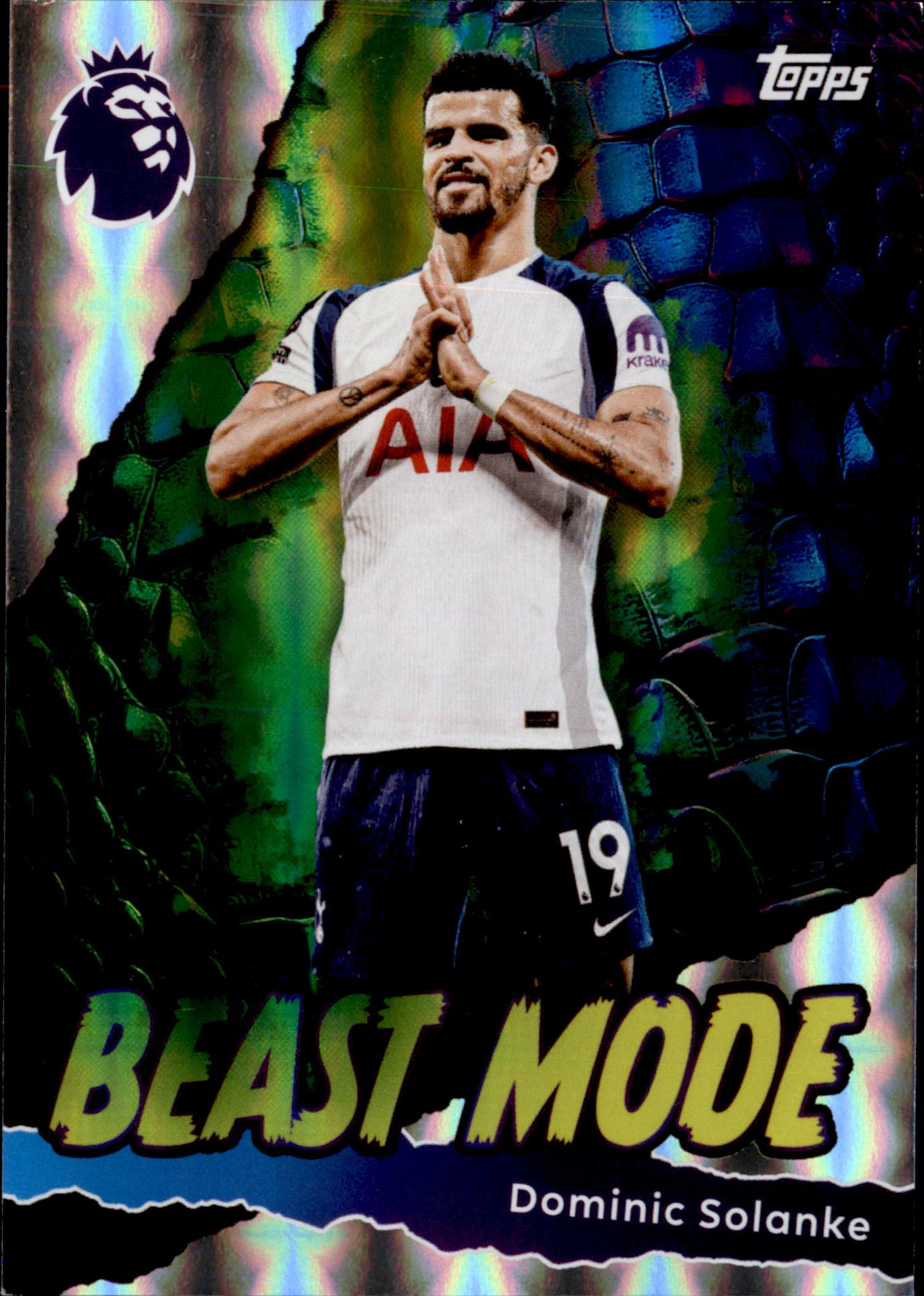 Dominic Solanke #436 – Topps Premier League 2025/26