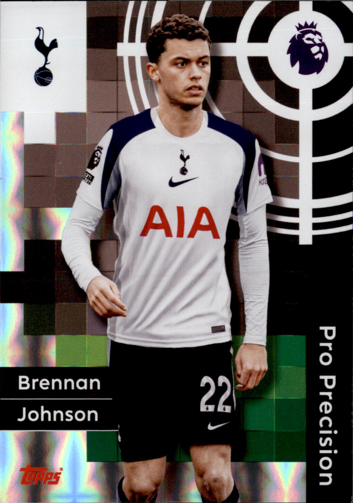 Brennan Johnson #416 – Topps Premier League 2025/26