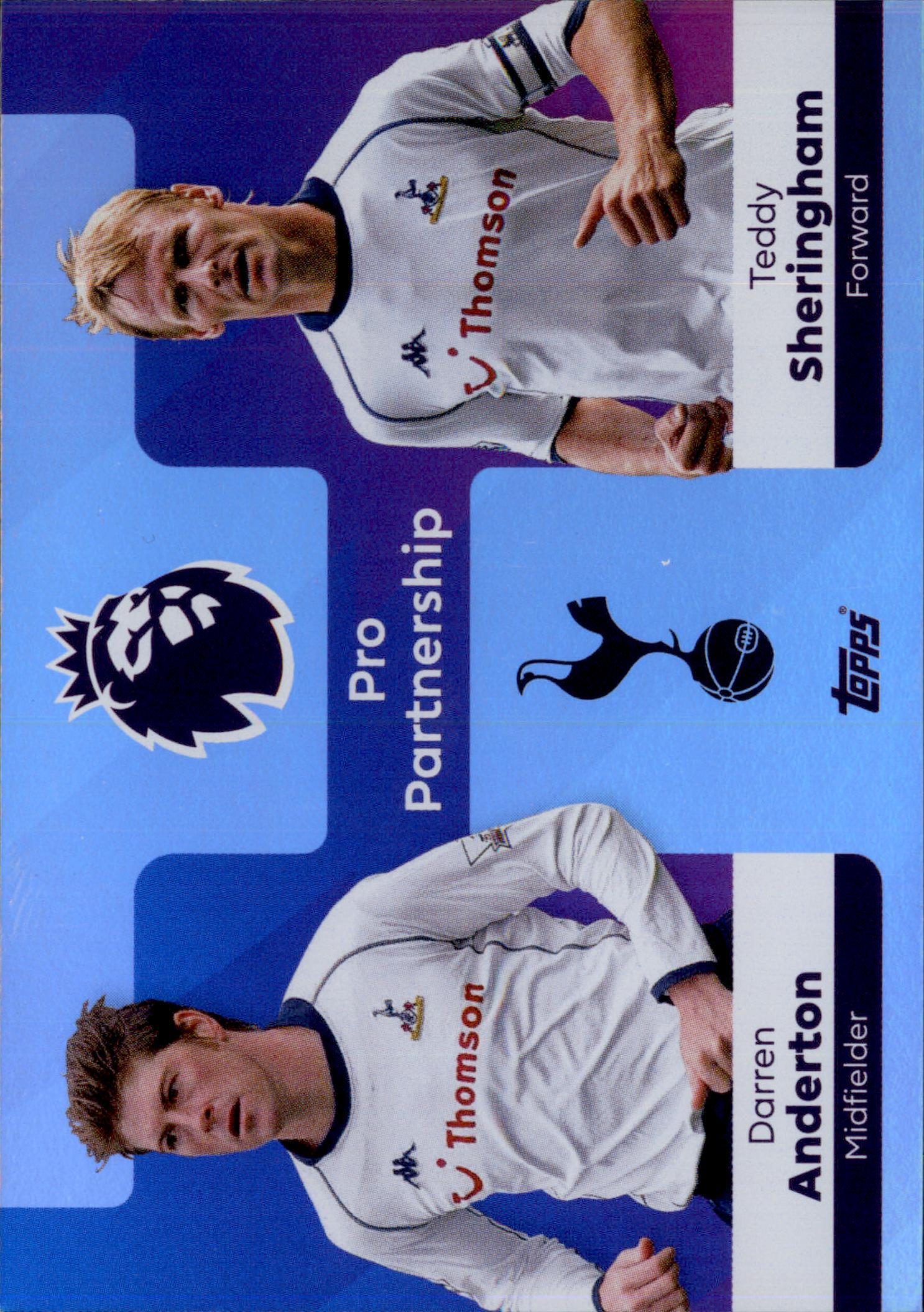 Darren Anderton/Teddy Sheringham #377 – Topps Premier League 2025/26