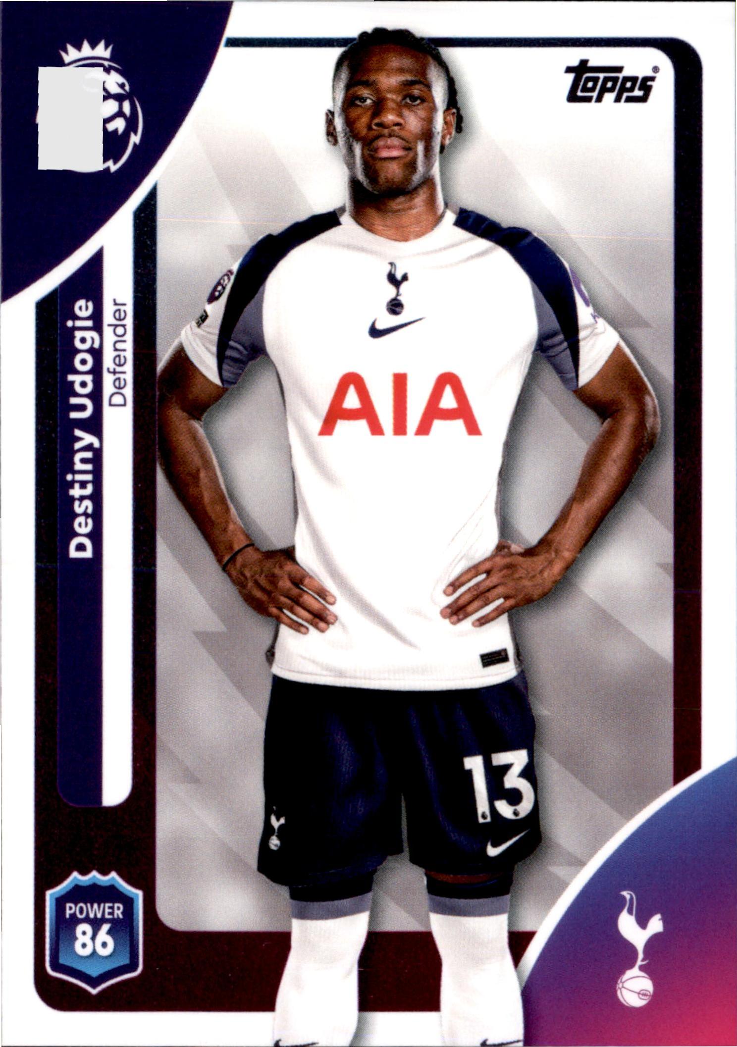 Destiny Udogie #258 – Topps Premier League 2025/26