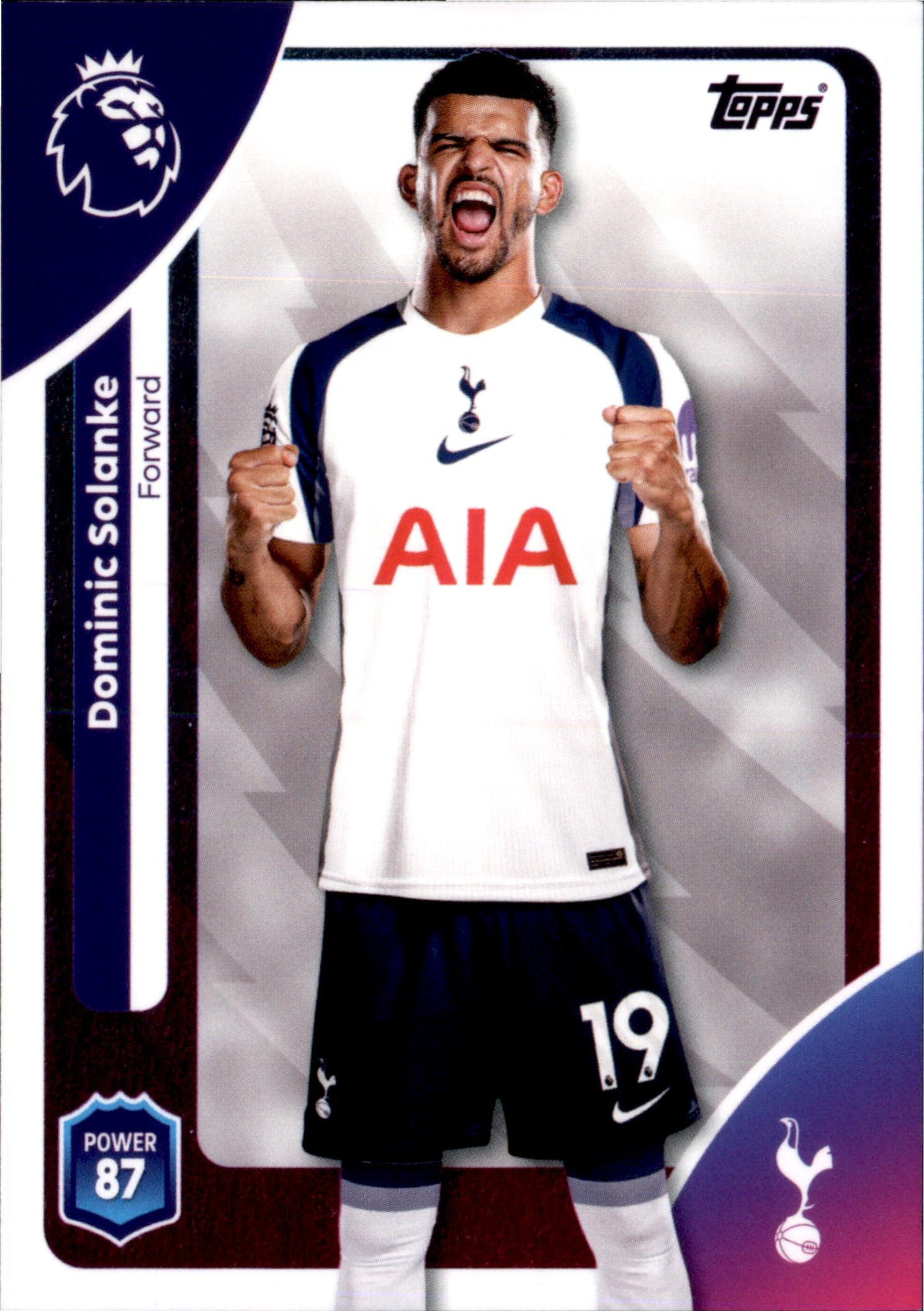 Dominic Solanke #267 – Topps Premier League 2025/26