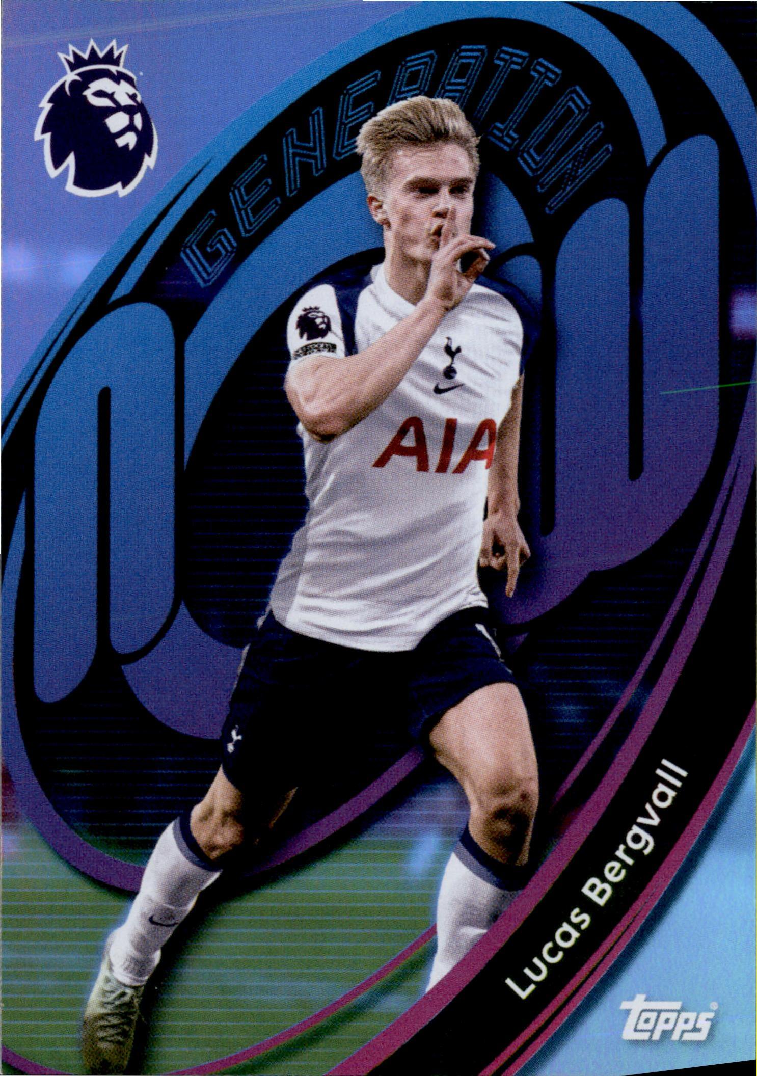 Lucas Bergvall #268 – Topps Premier League 2025/26