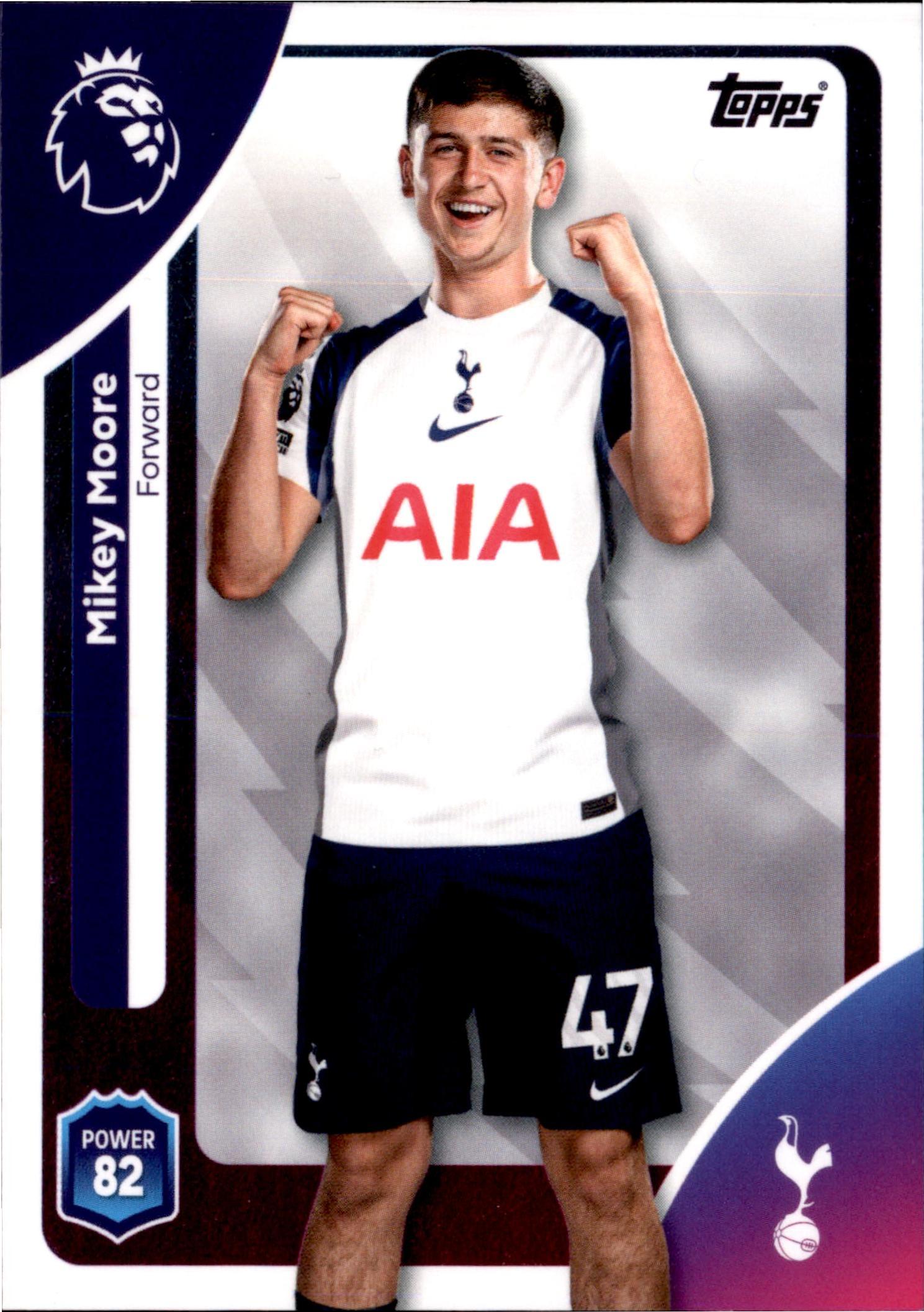Mikey Moore #266 – Topps Premier League 2025/26