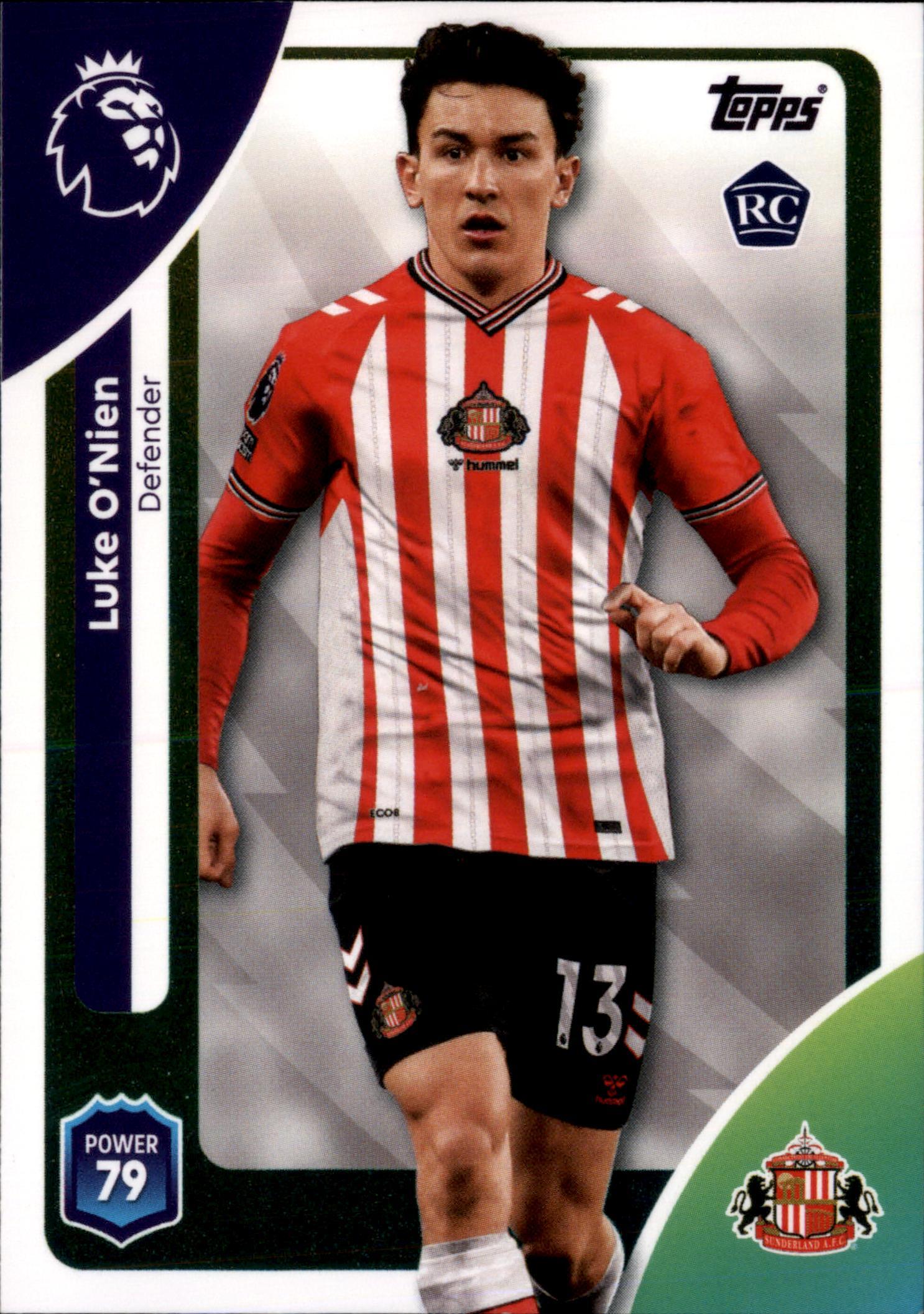 Luke O’Nien #347 – Topps Premier League 2025/26