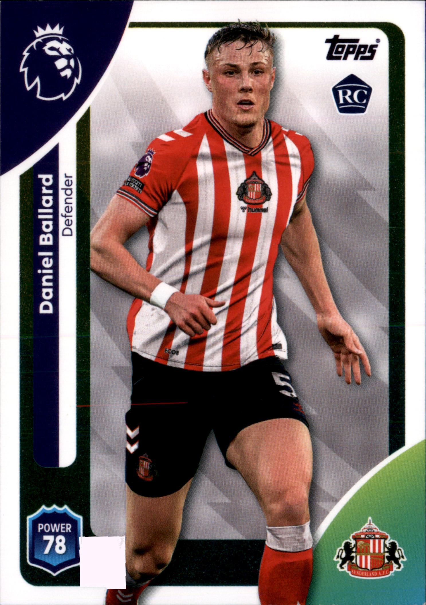 Daniel Ballard #348 – Topps Premier League 2025/26