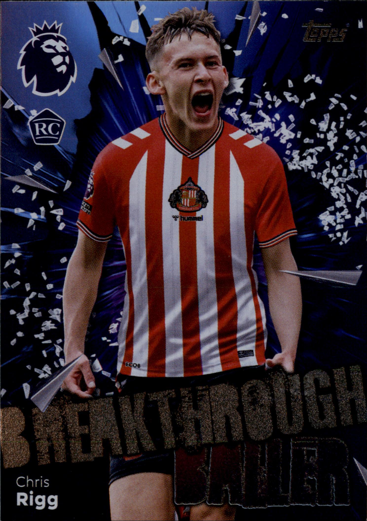 Chris Rigg #360 – Topps Premier League 2025/26