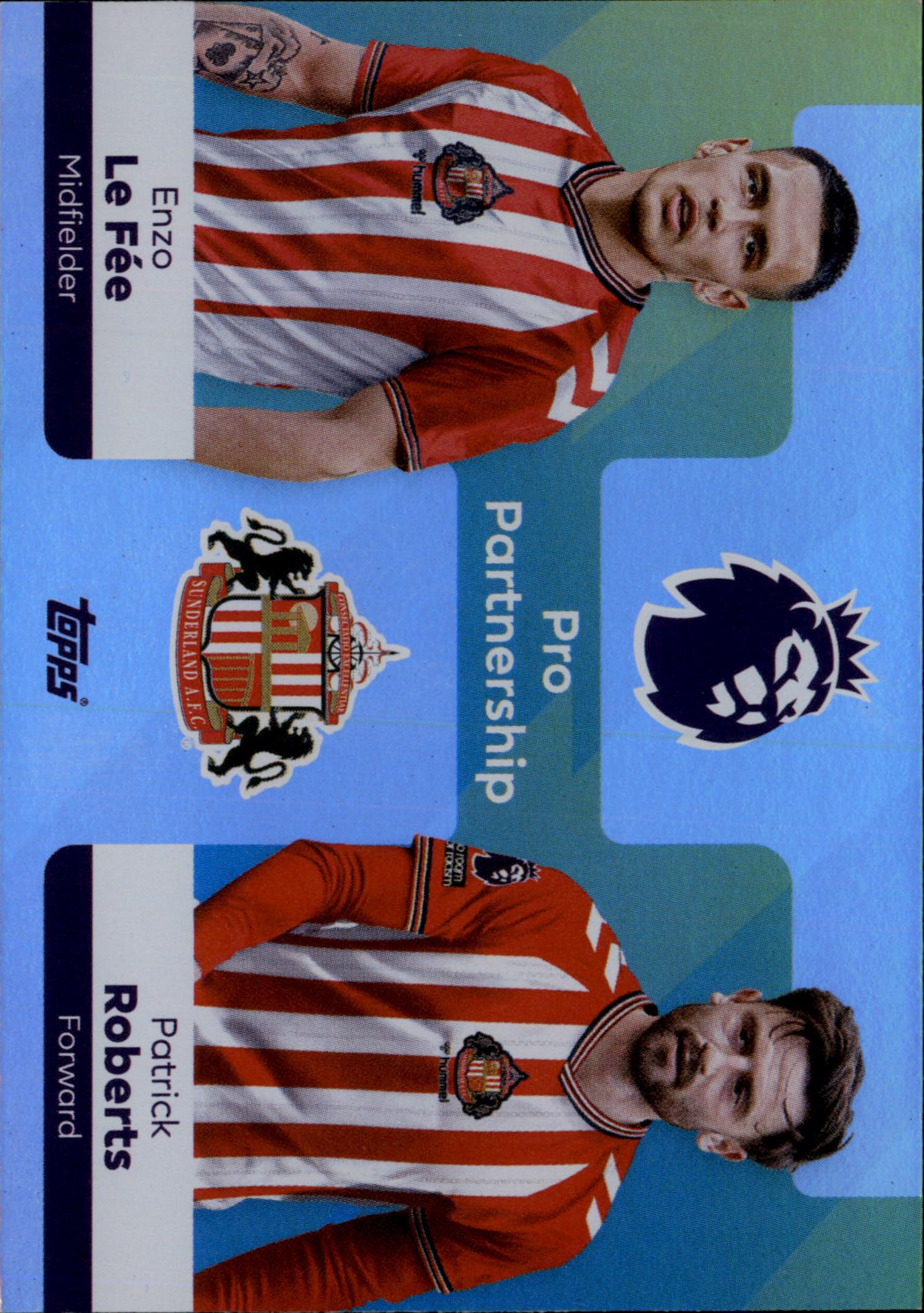 Enzo Le Fée/Patrick Roberts #370 – Topps Premier League 2025/26