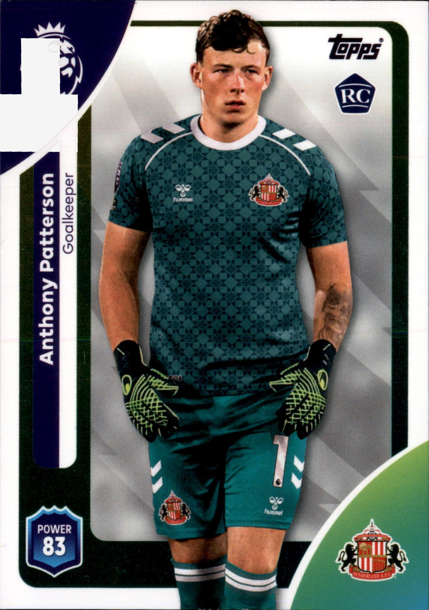 Anthony Patterson #344 – Topps Premier League 2025/26