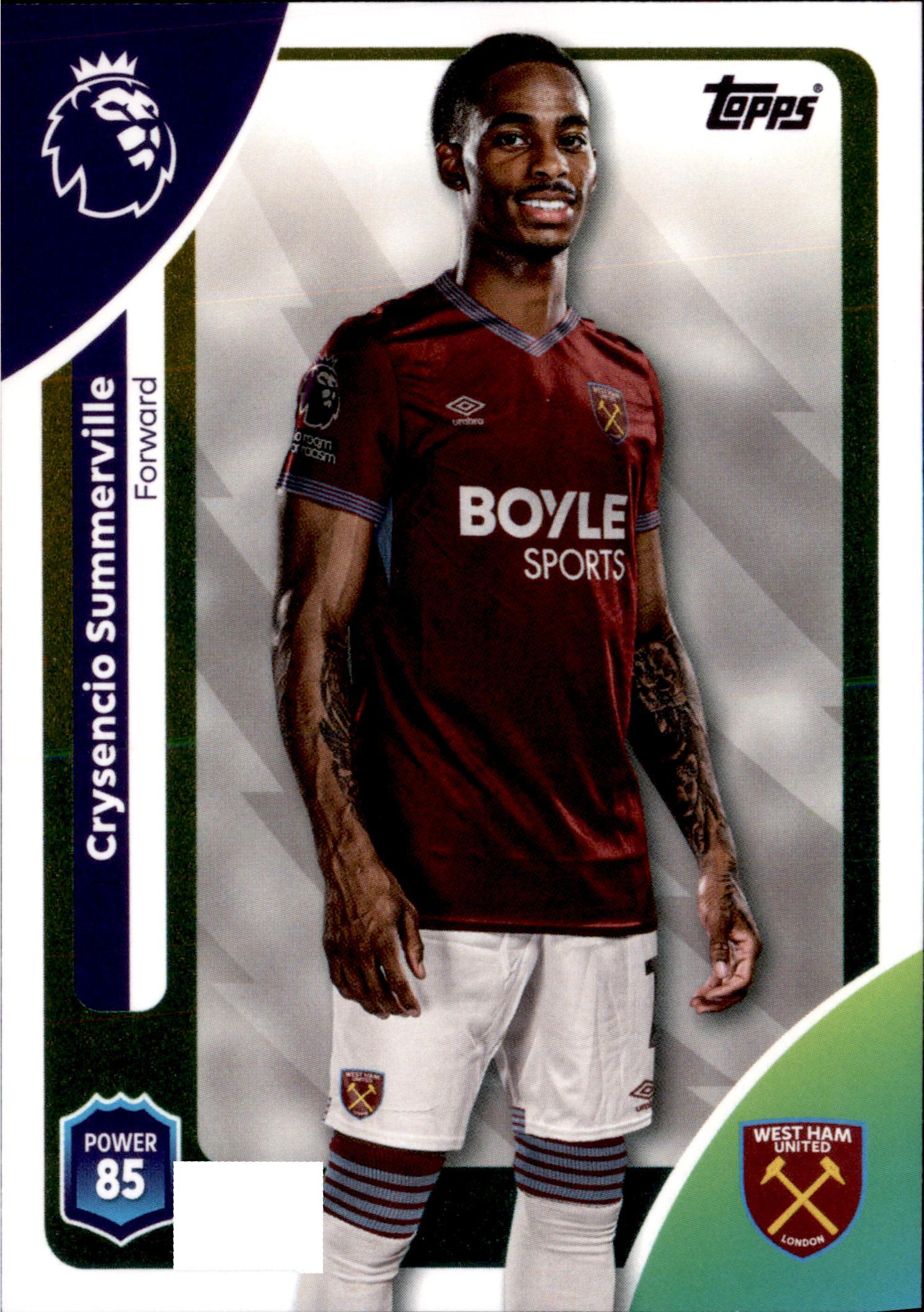 Crysencio Summerville #283 – Topps Premier League 2025/26