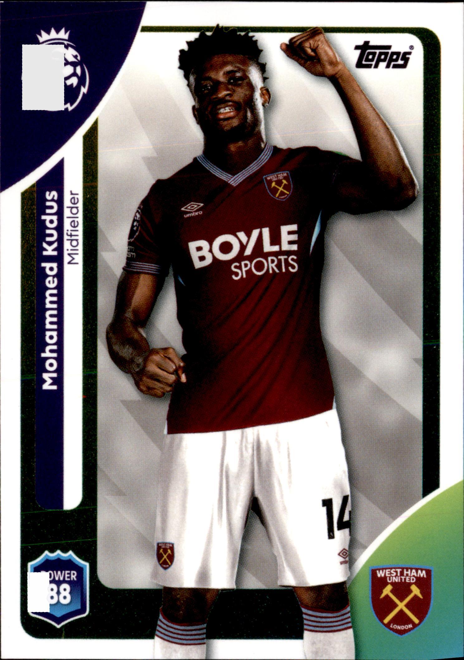 Mohammed Kudus #281 – Topps Premier League 2025/26
