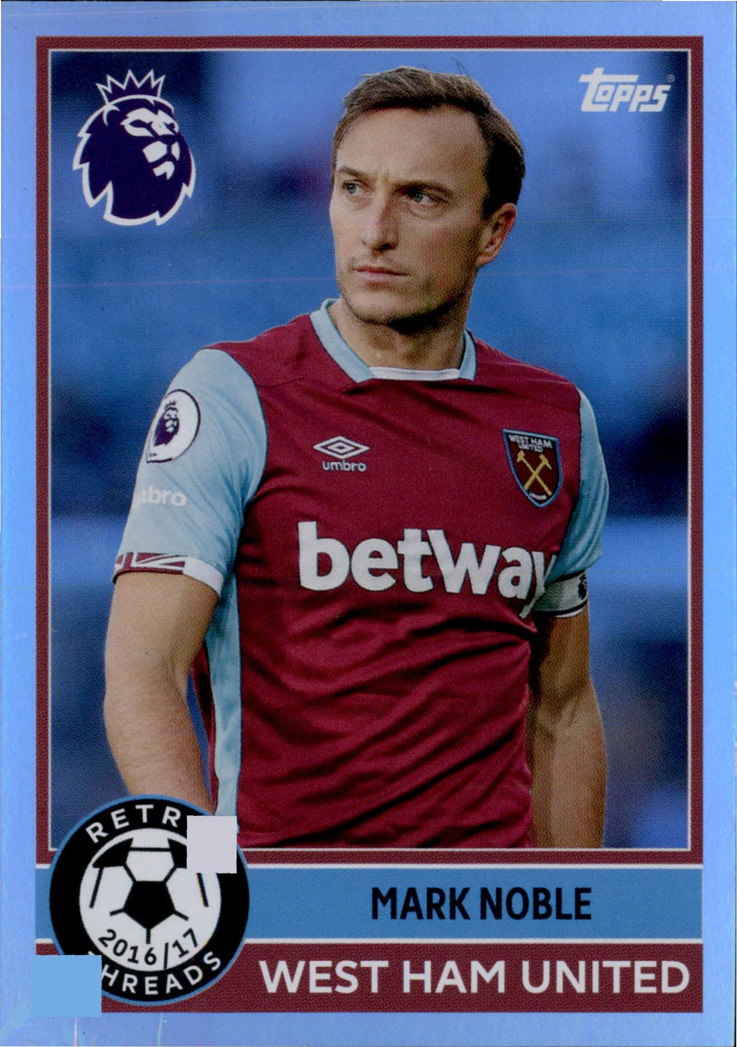 Mark Noble #397 – Topps Premier League 2025/26