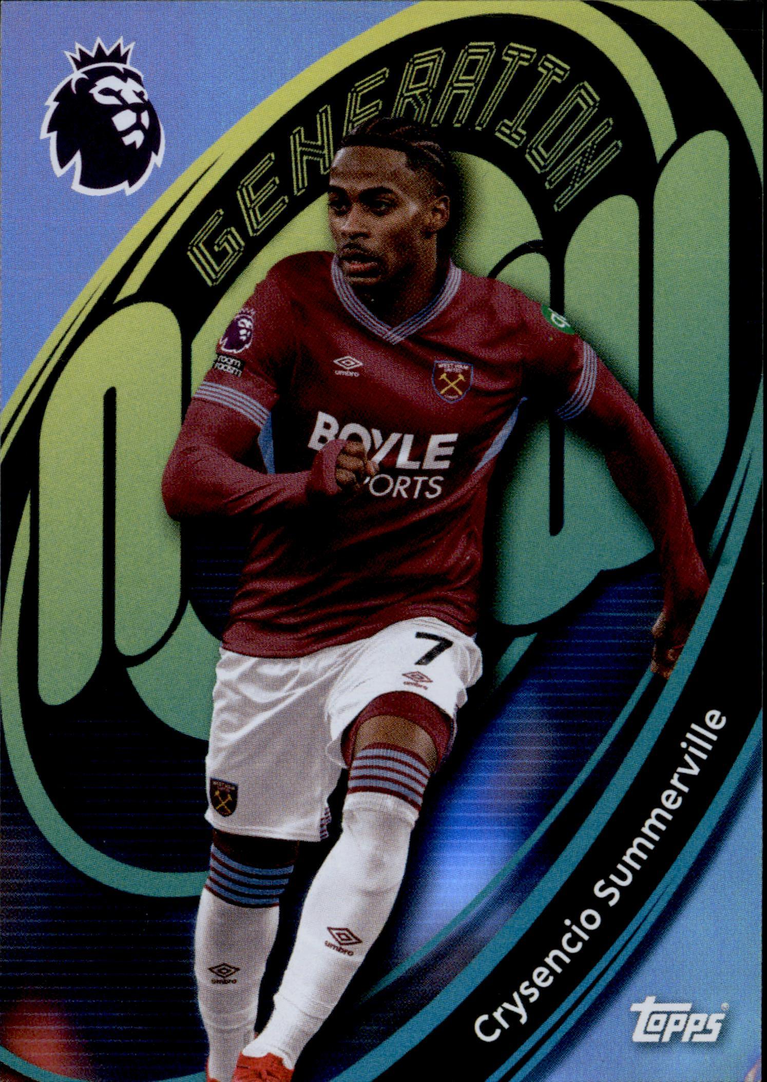 Crysencio Summerville #286 – Topps Premier League 2025/26